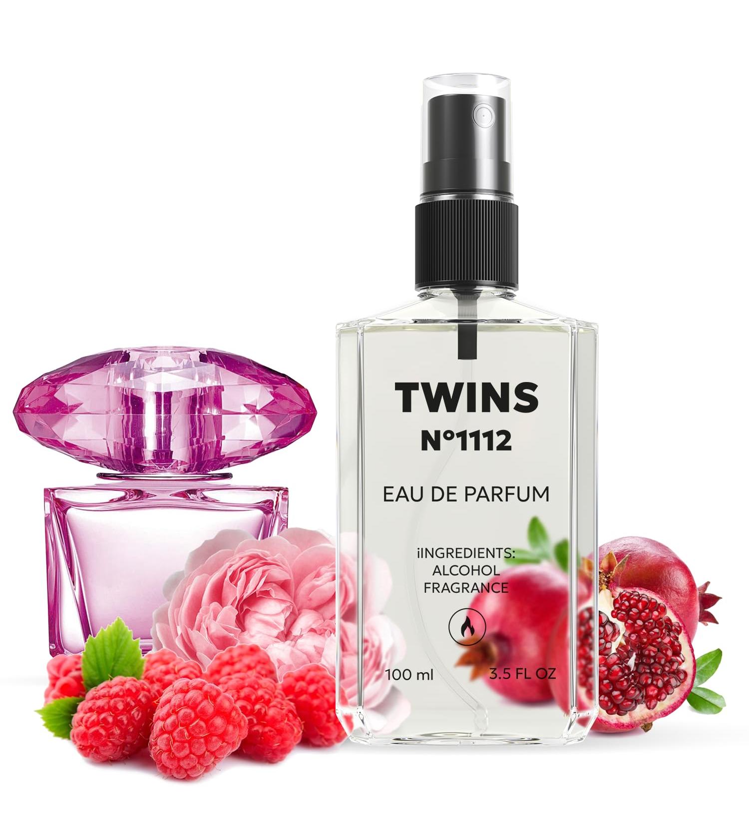 TWINS Impression of Bright Crystal Absolu | Perfume for Women Eau de Parfum | No.1112 | 3.4 Fl Oz / 100 ml Versace Bright Crystal Absolu Impression - Buy Online on GoSupps.com