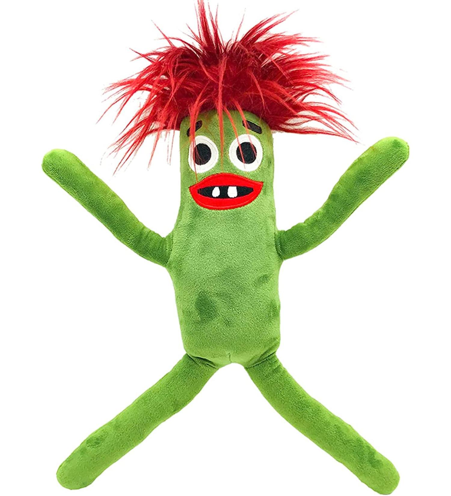 Rainbow Friends Plush Sausage Green Toy - Cartoon Game Character Kids Plushie Dolls - Buy Online on GoSupps.com