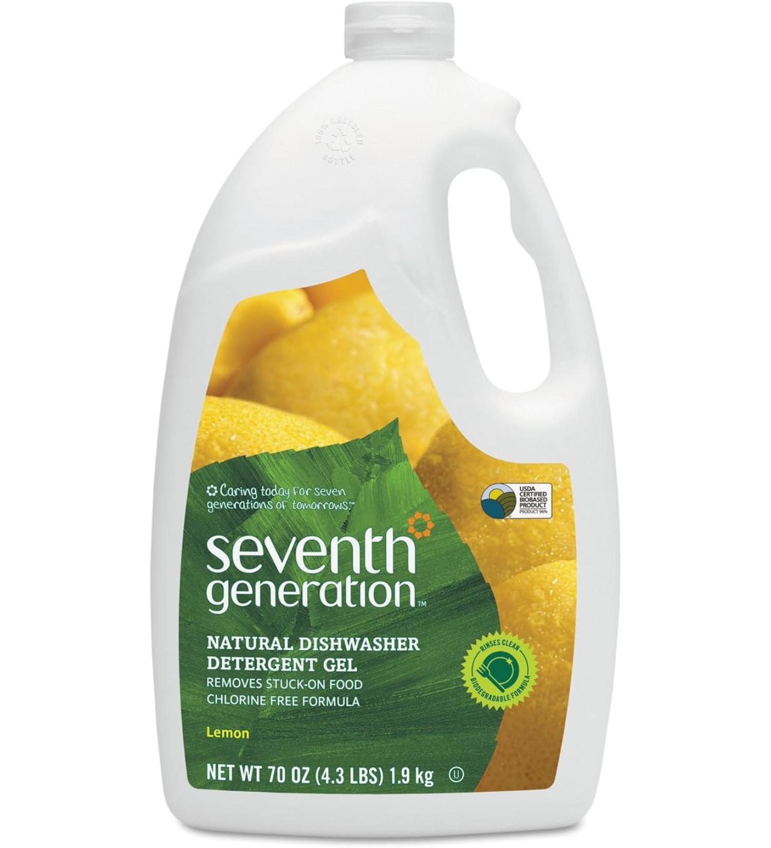 Seventh Generation Natural Dishwasher Gel Chlorine Formula  - Buy Online on GoSupps.com