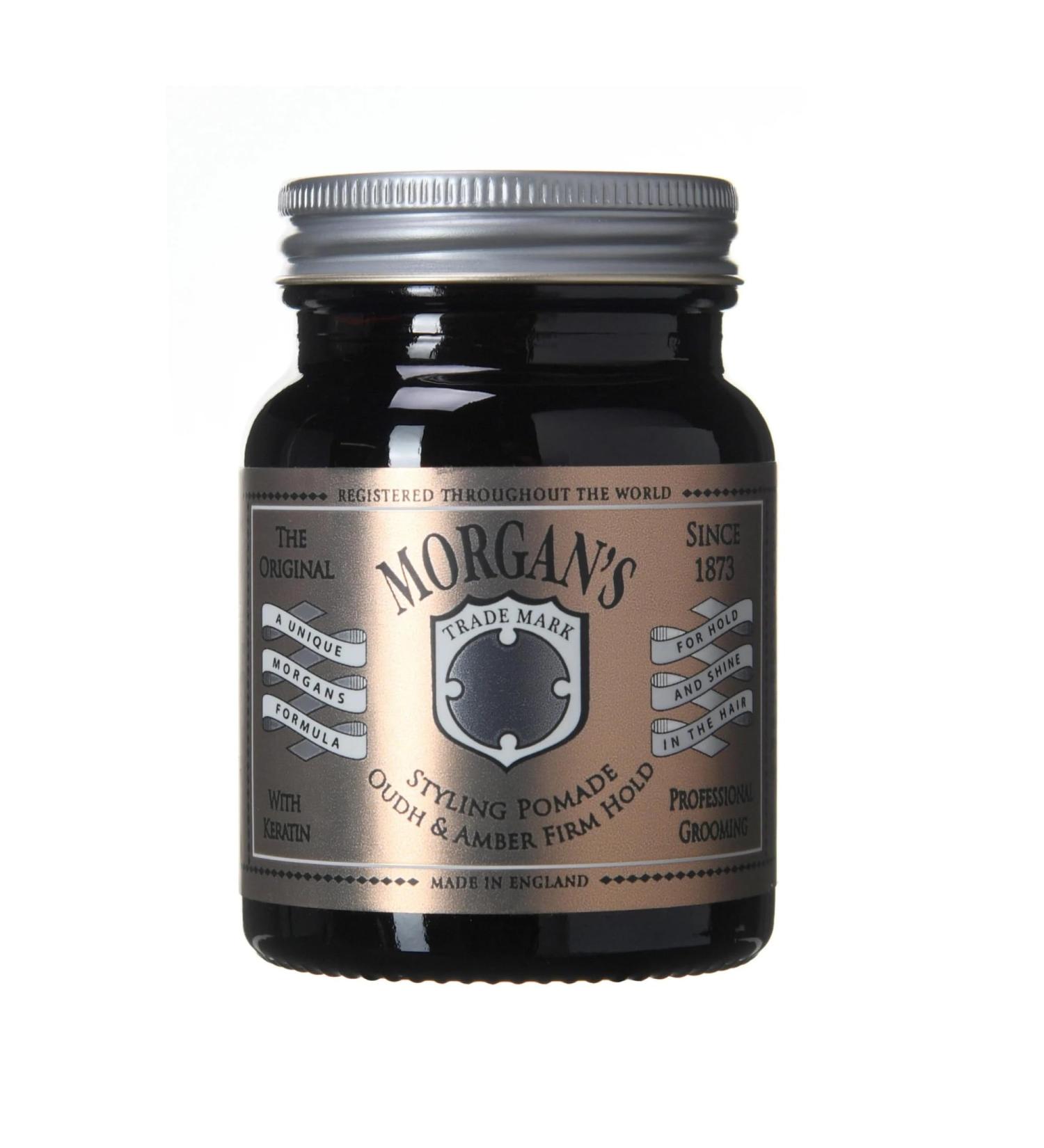 Morgan's Pomade Oudh Amber Strong Hold Pomade 100g
