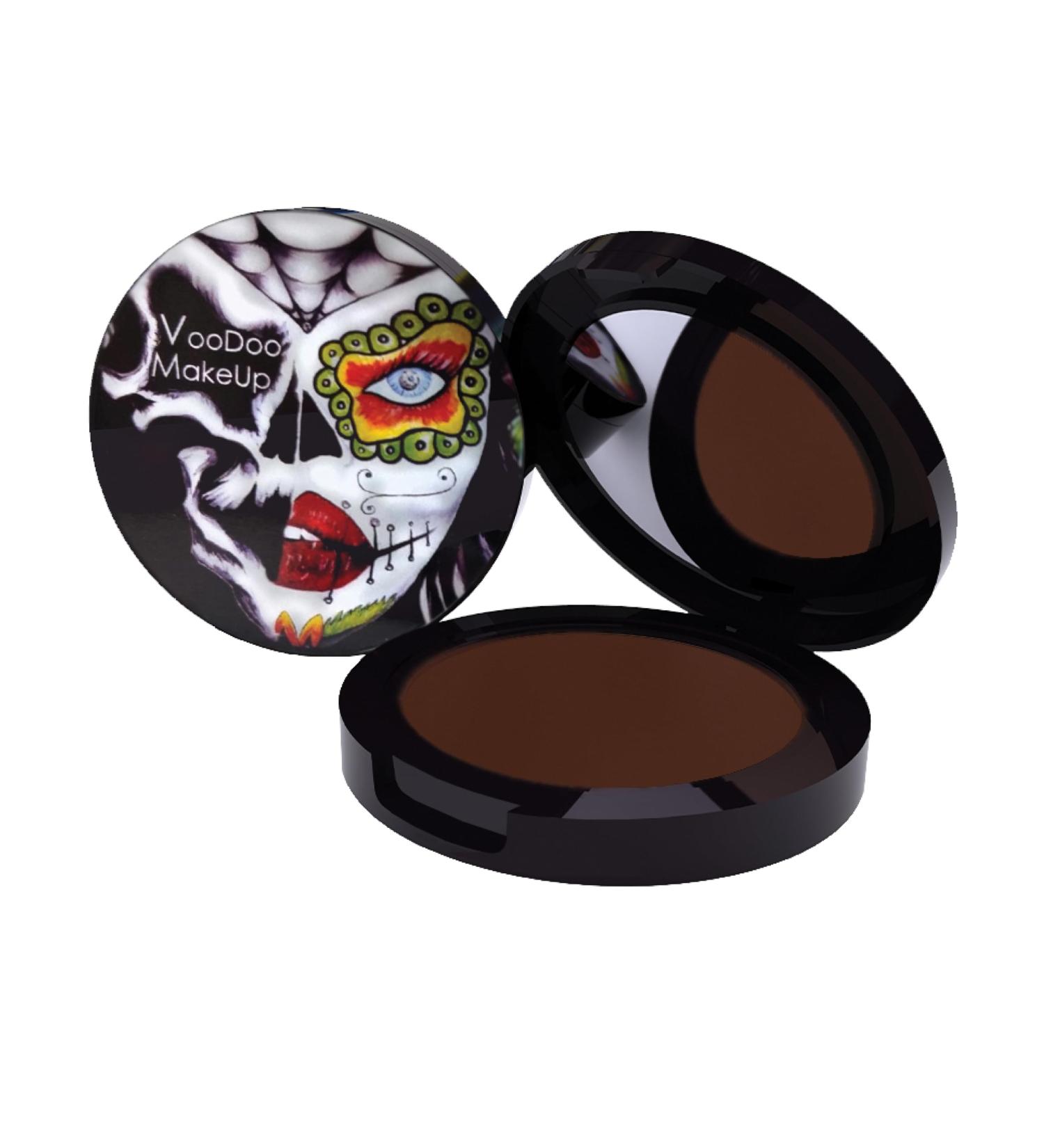 Voodoo Makeup Coconut Cream Foundation in Latte - Buildable Cream to Powder Foundation for Smooth Even Skin - Lightweight Wet or Dry International Shipping Available - Buy Online on GoSupps.com