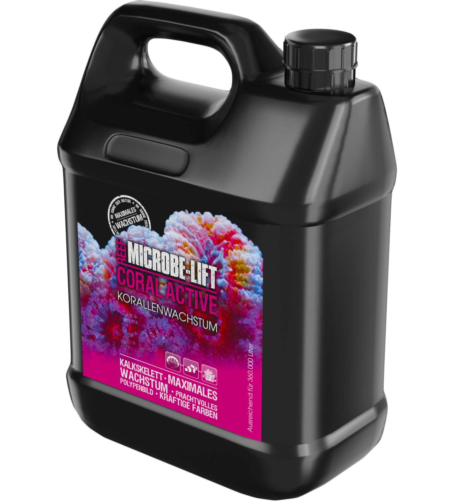 Microbe-Lift Coral Active 3785 ml - Coral Booster for Growth & Color in Seawater Aquariums - Enhance Stone Corals & Mussels - Buy Online on GoSupps.com
