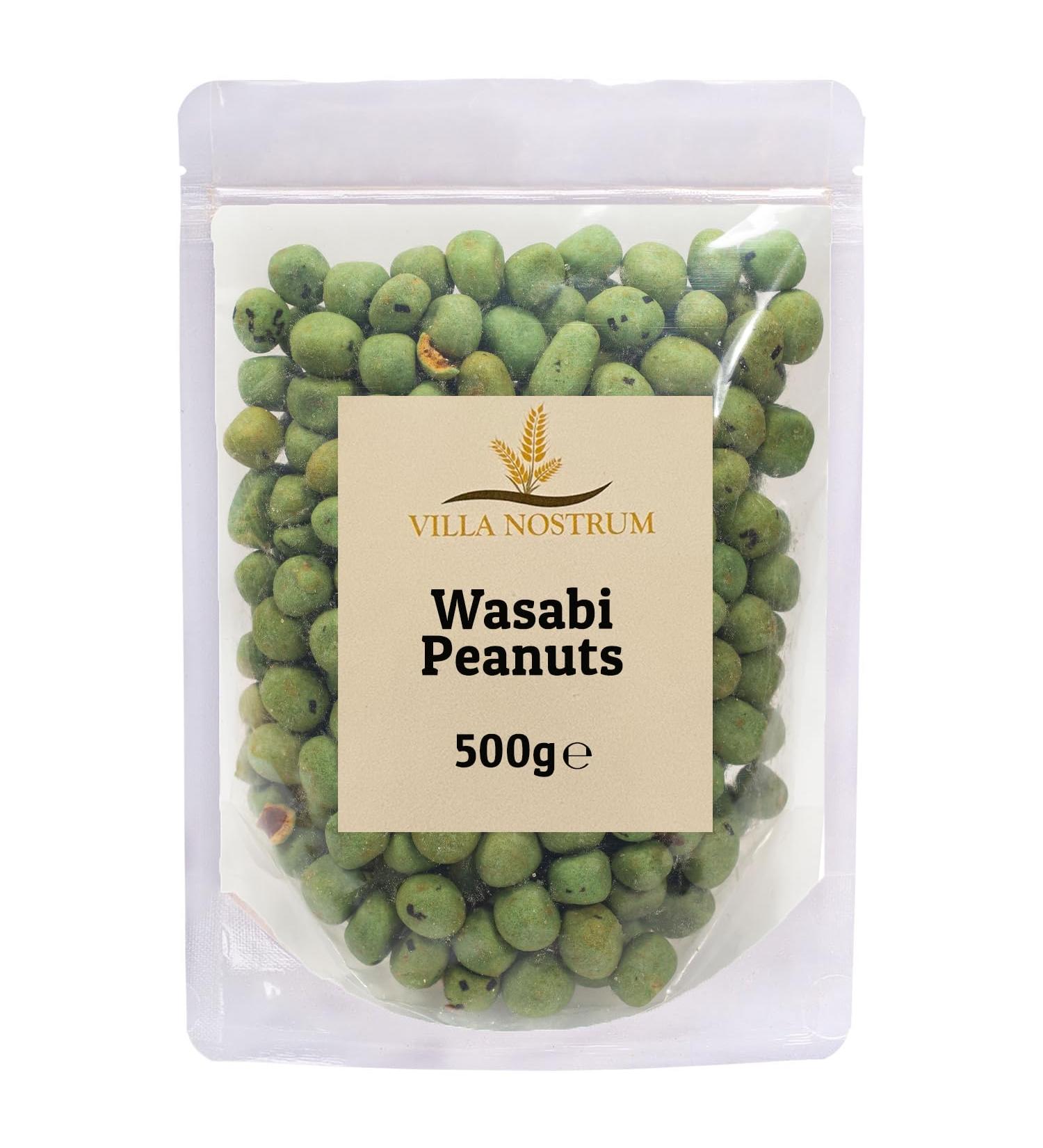 Wasabi Peanuts 500g by Villa Nostrum