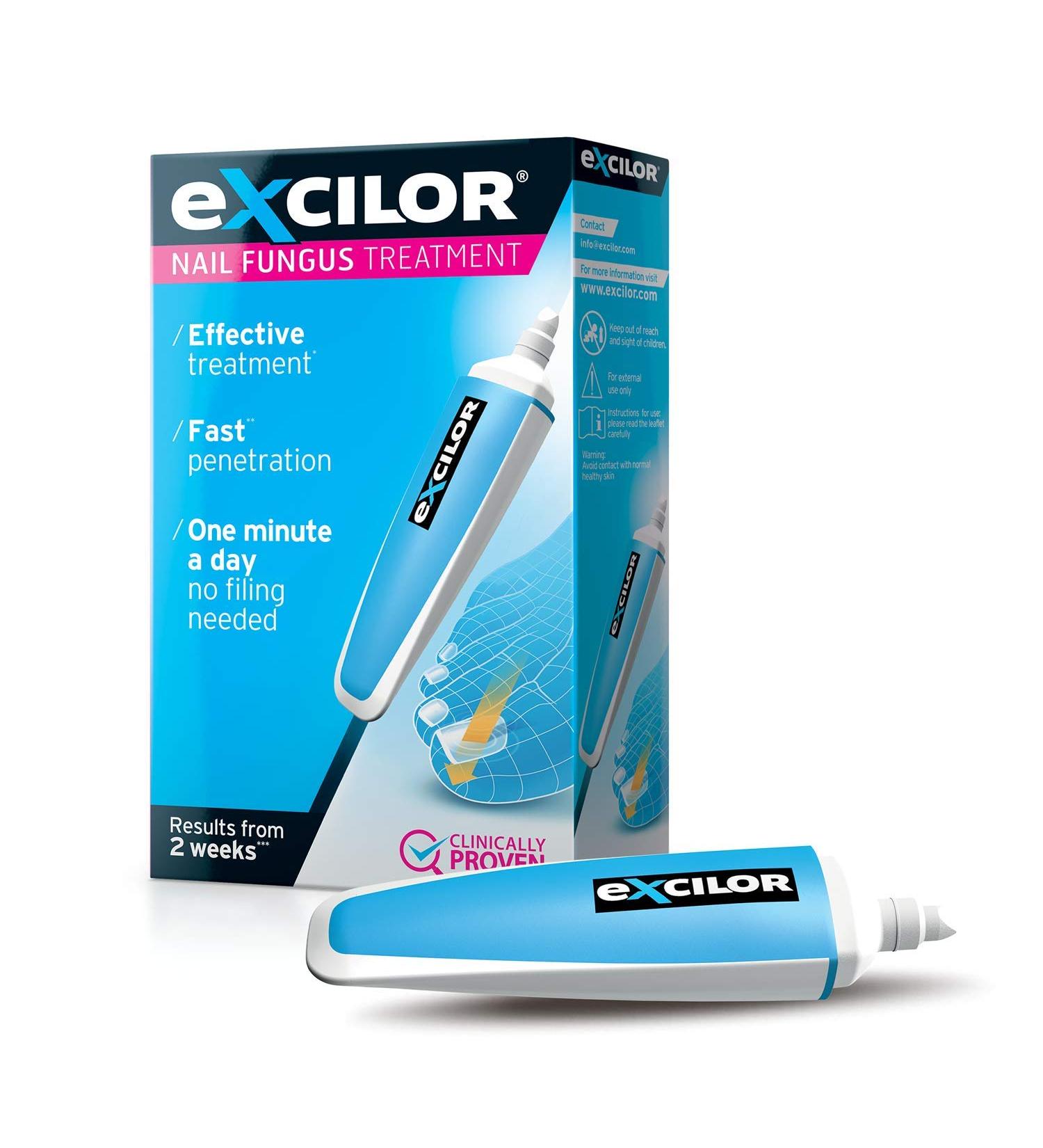Excilor Nail Fungus Treatment Pen - Anti-Fungal Repair for Beautiful Nails - Buy Online on GoSupps.com