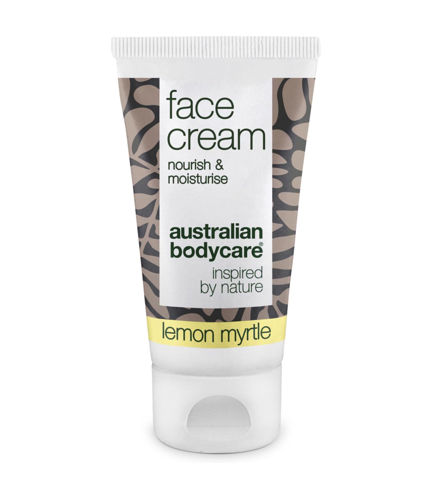 Australian Bodycare Face Cream 50ml | Tea Tree oil + Lemon Myrtle | Moisturiser spot treatment pimple oily acne prone skin. Tea Tree Cream Face Moisturiser. Spot Cream and anti blemish moisturiser - Buy Online on GoSupps.com