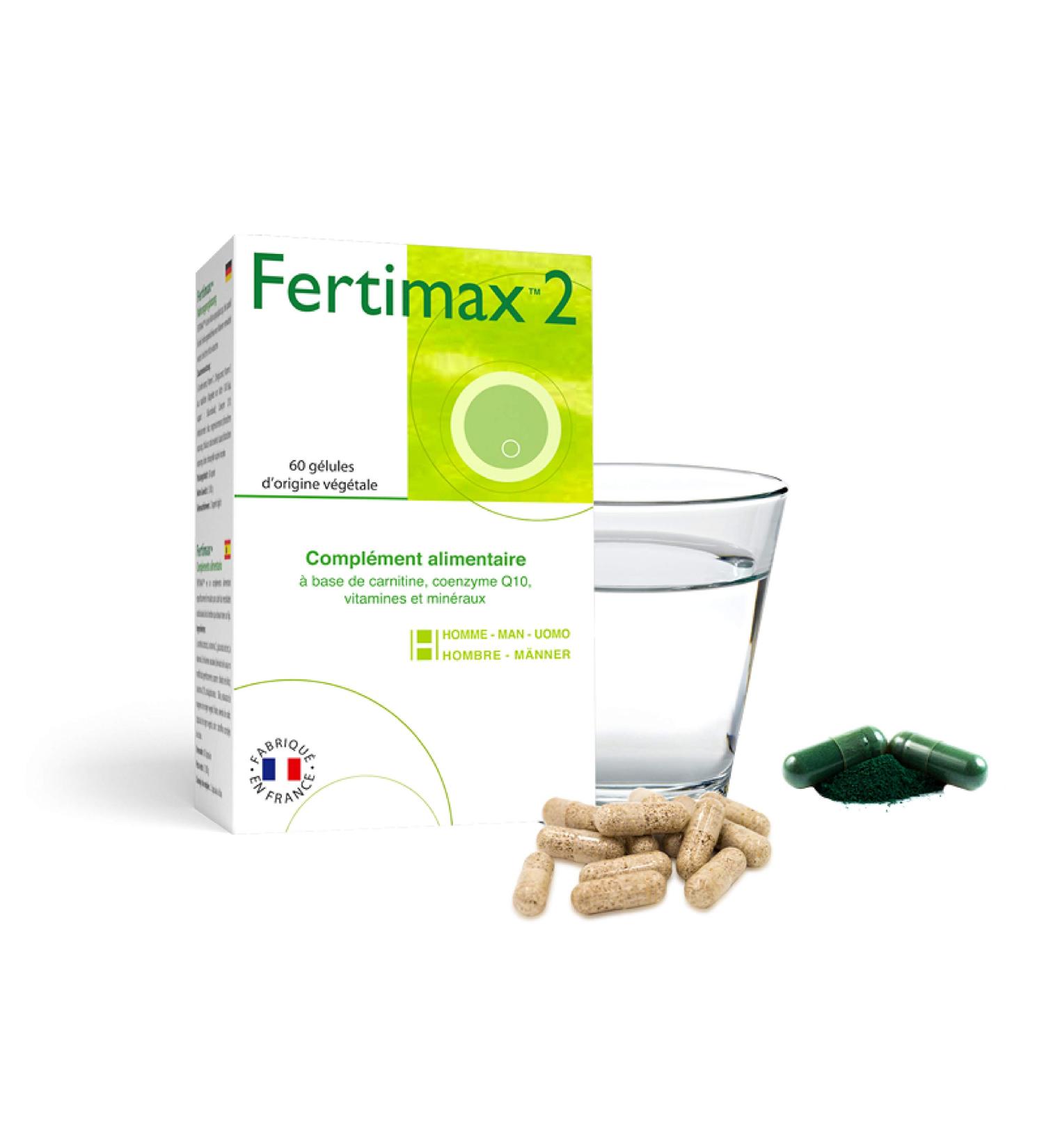 DCMG | Fertimax 2 | Fertility Food Supplement For Quality | Optimized Combination Of Antioxidants & Micronutrients | Made in France - Buy Online on GoSupps.com