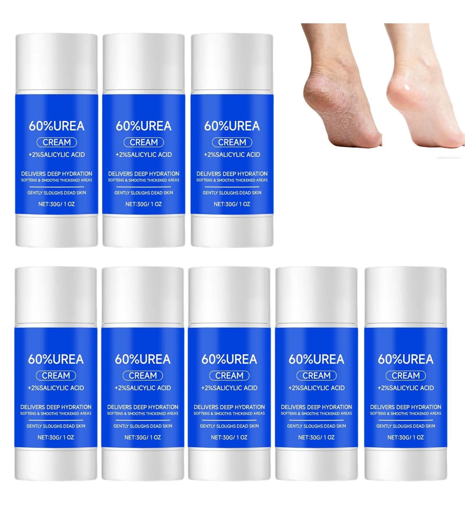  XUSHAOLUN Foot stick with 60% urea stick and treatment for cracked heels callus remover for feet foot balm cream dead skin remover (8PCS) - Buy Online on GoSupps.com