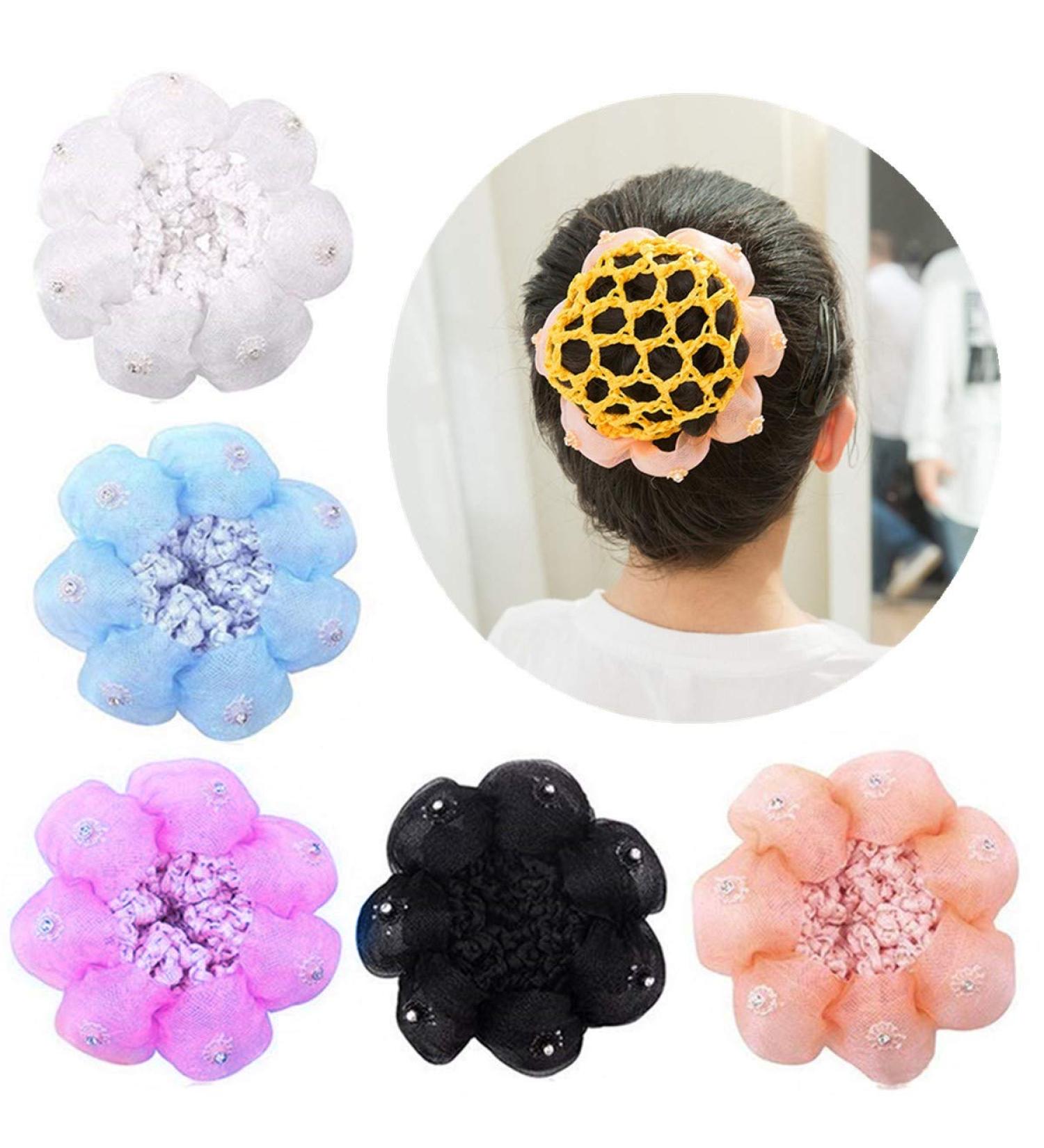 5pcs Girls Sequins Ballet Dance Hair Bun Accessories | International Shipping - Buy Online on GoSupps.com