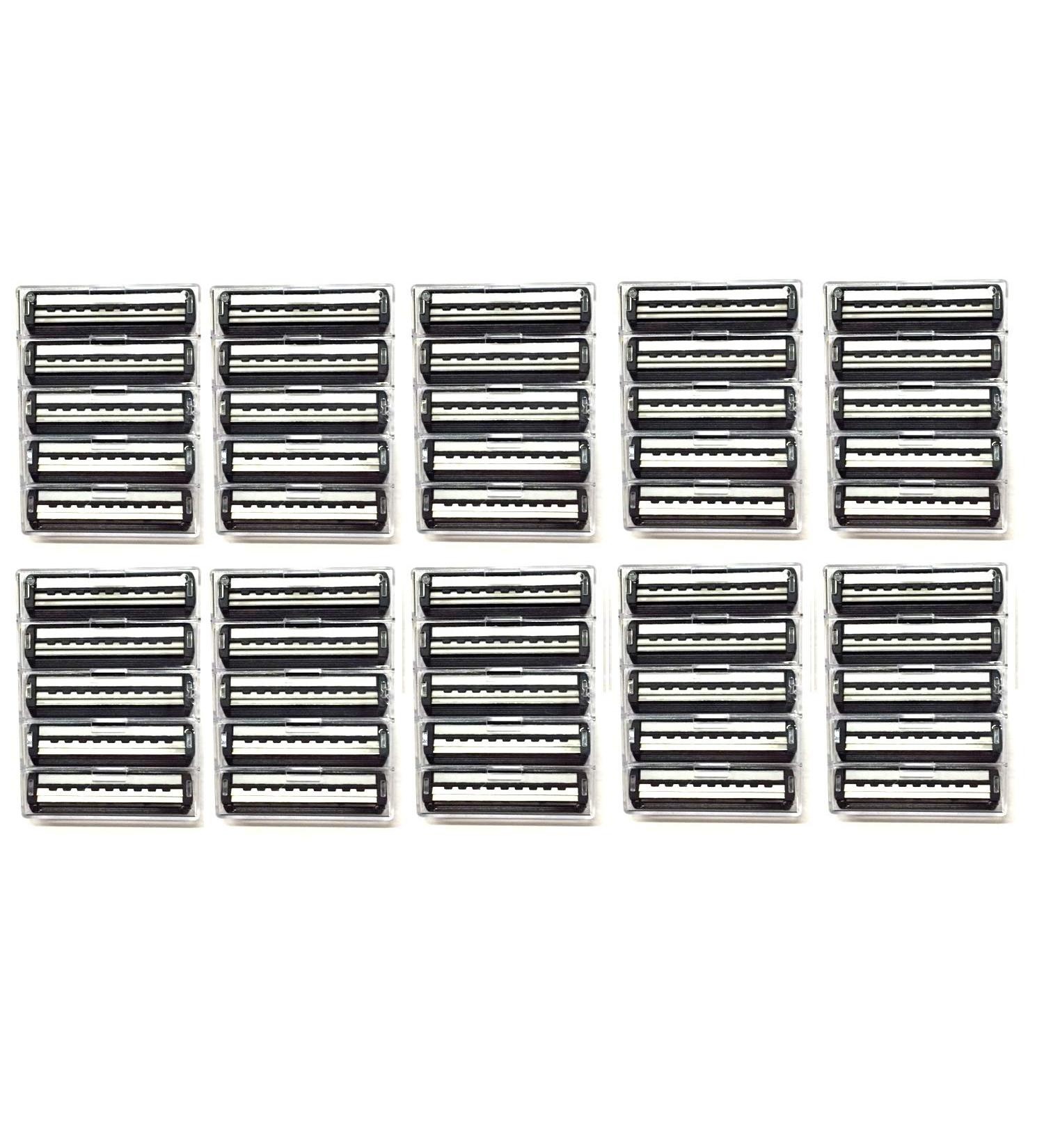 Atra Plus Generic Blades Bulk Packaging - 100 Cartridges Fits Gillette Razor (legendary-yes)