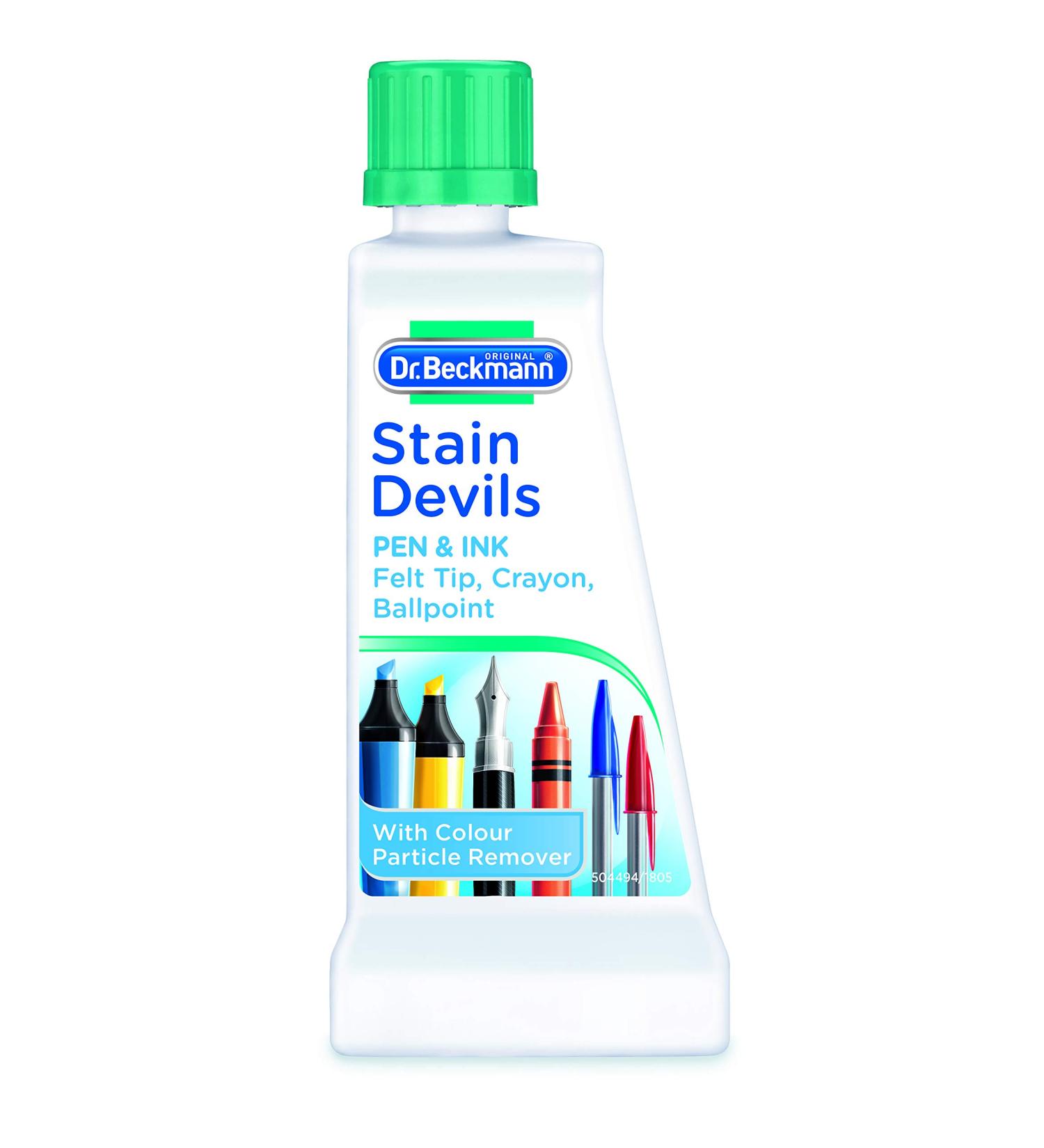 Dr Beckmann Stain Devils For Ballpoint Ink & Felt Tip Stain Remover 50G