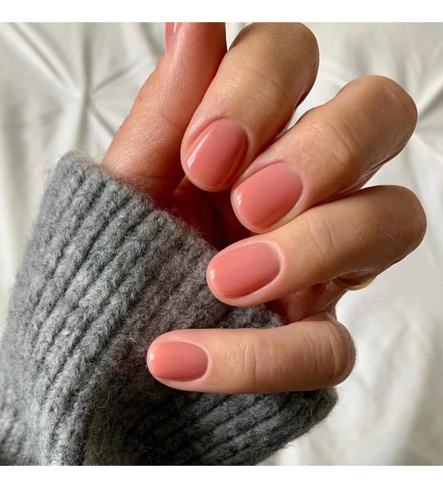 False Nails Short for Women 24Pcs Nude Pink Fake Nails Stick on Nails Press on Nails Removable Glue-on French Nails Tips with Nail Glue for Women Girls Nail Art Nude Pink Short - Buy Online on GoSupps.com