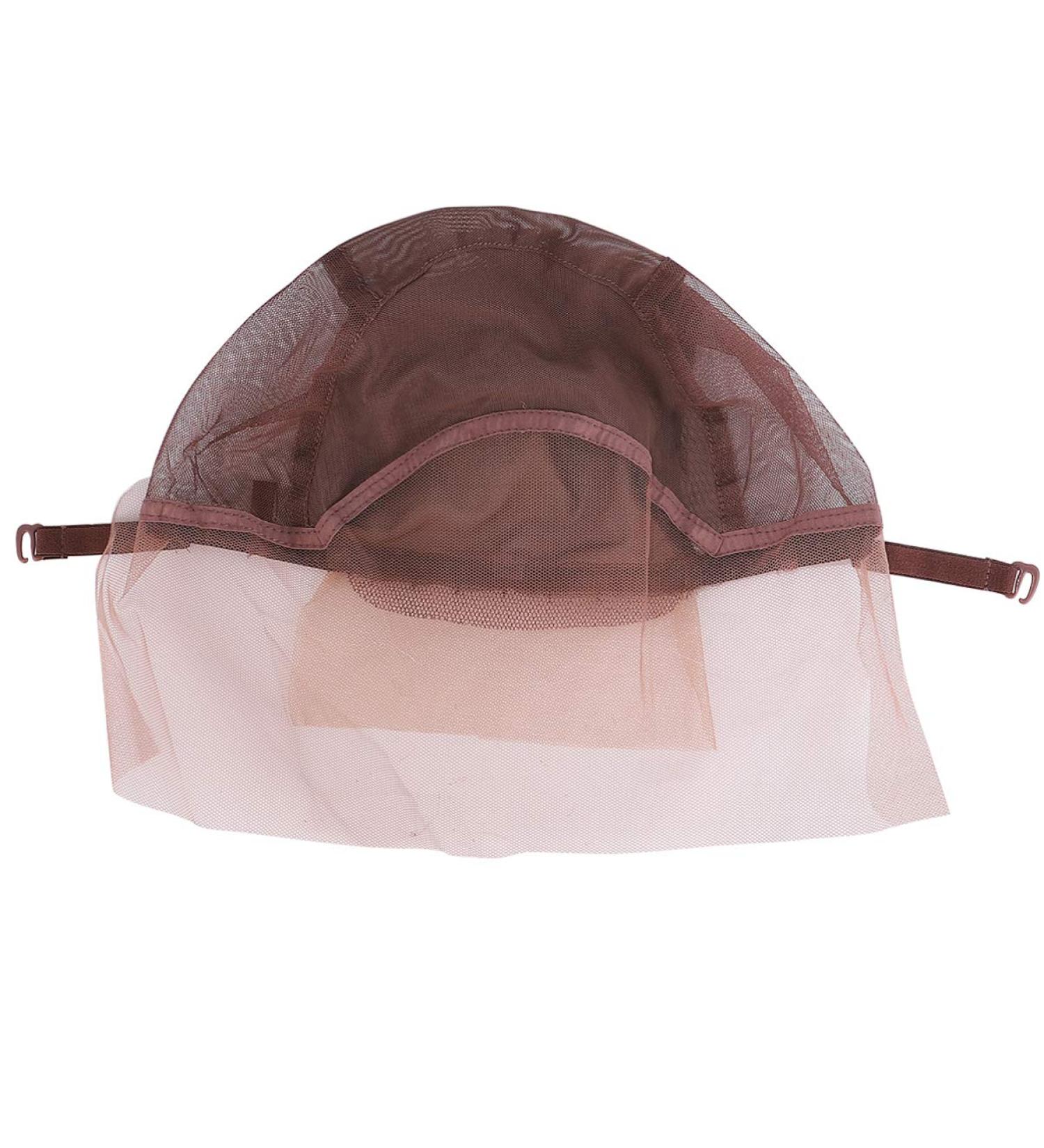 Buy Healifty Lace Wig Caps - Glue-Free Elastic & Breathable | Adjustable Brown Wig Cap for Wig Production (18x16x0.6 cm) - Pack of 1 - Buy Online on GoSupps.com