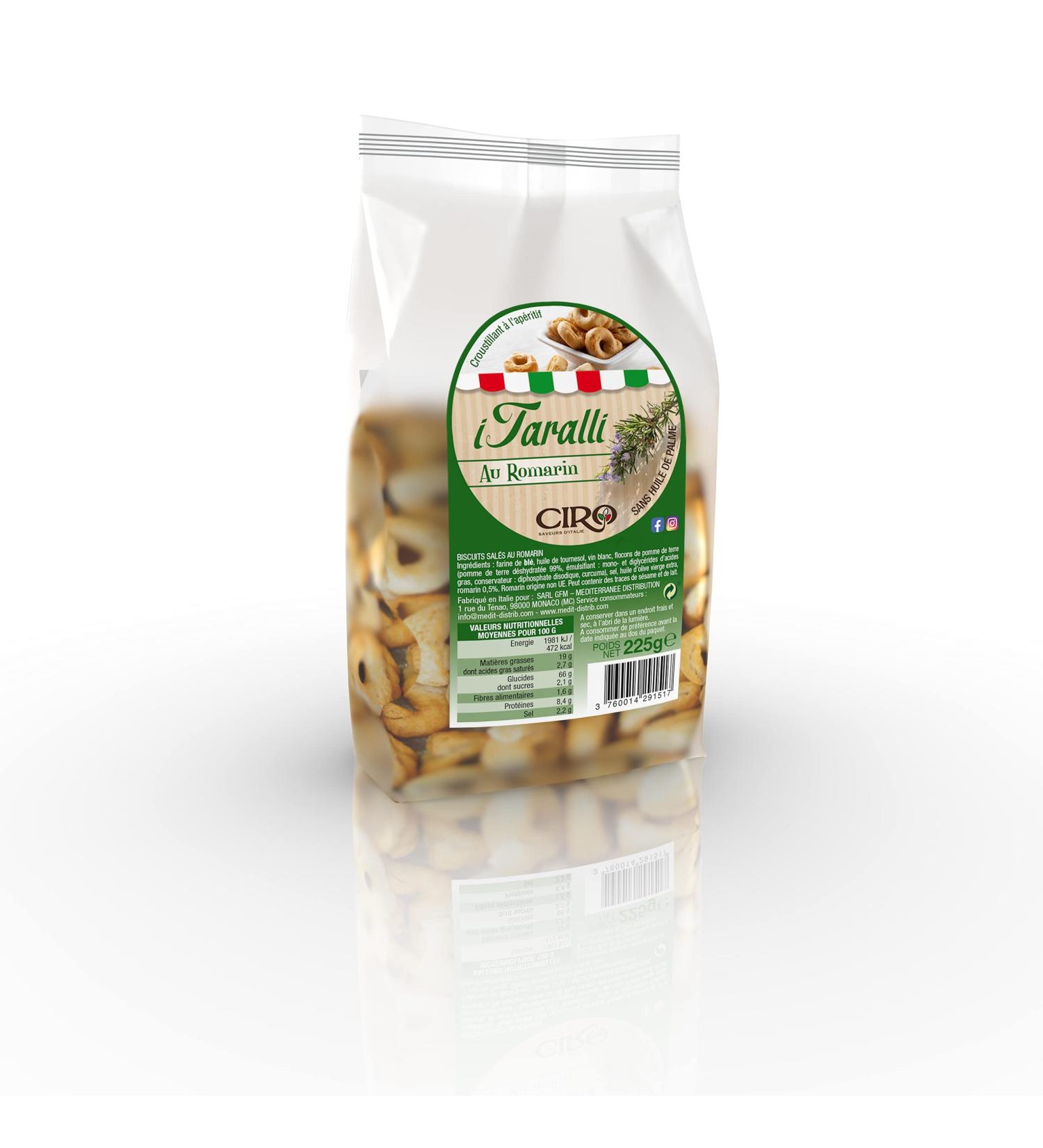Ciro Taralli Rosemary 225 g