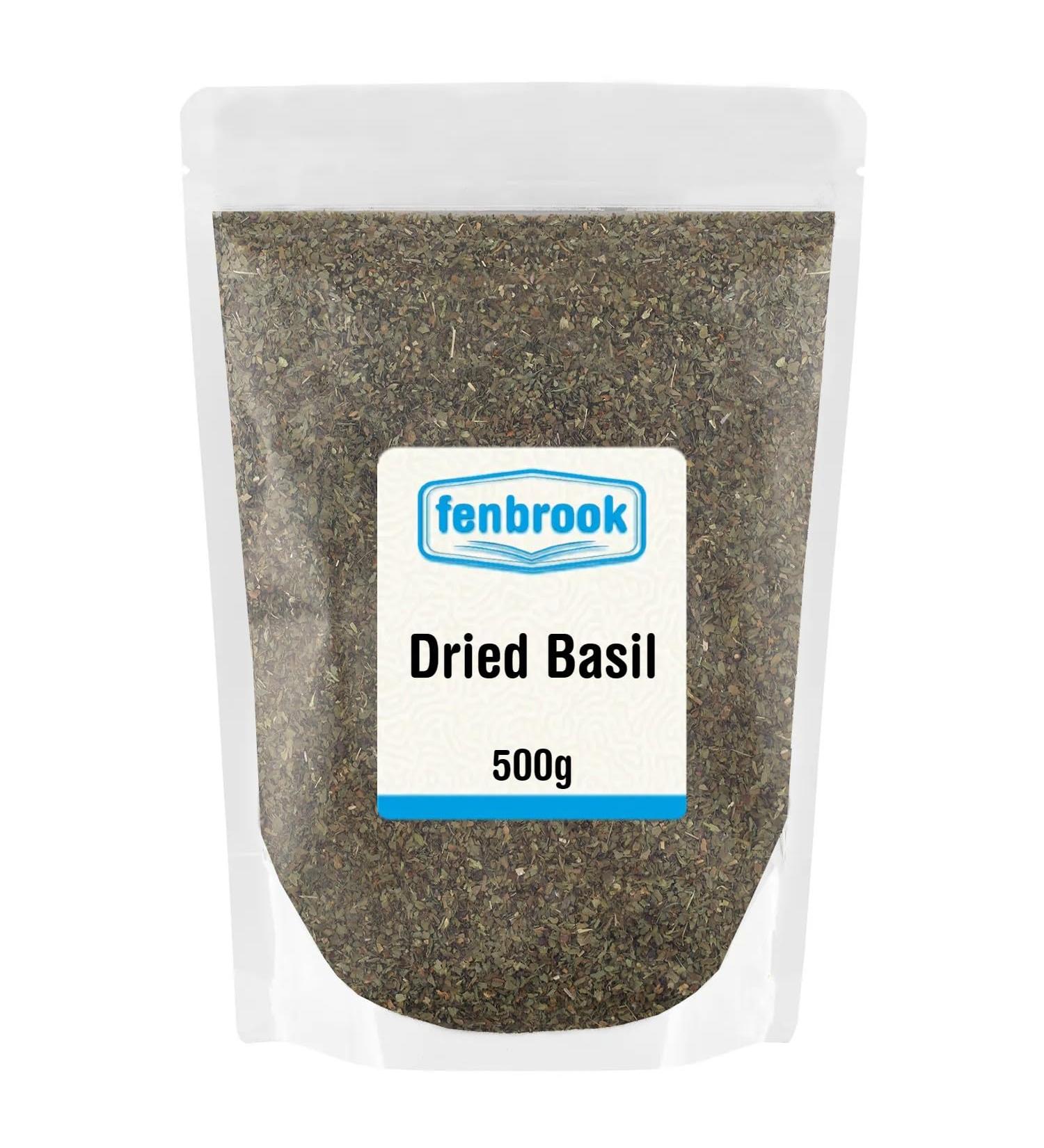 Dried Basil 500g by Fenbrook