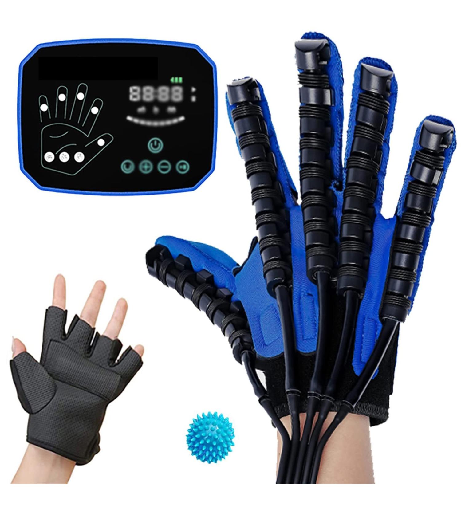 Rehabilitation Robot Gloves Stroke Hemiplegia Rehabilitation Training Equipment Finger Straightening Brace Guard Protector for Long-Term Relief(Size:M Code Color:Right Hand) M code right hand - Buy Online on GoSupps.com