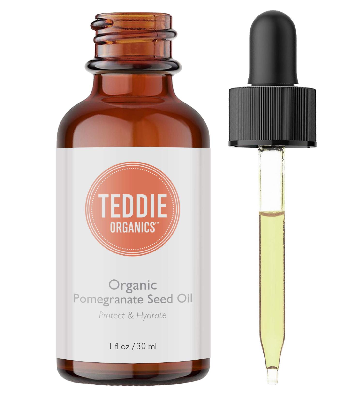 Organic Pomegranate Seed Oil | Cold Pressed Facial & Hair Nourishing Oil - Buy Online Worldwide - Buy Online on GoSupps.com