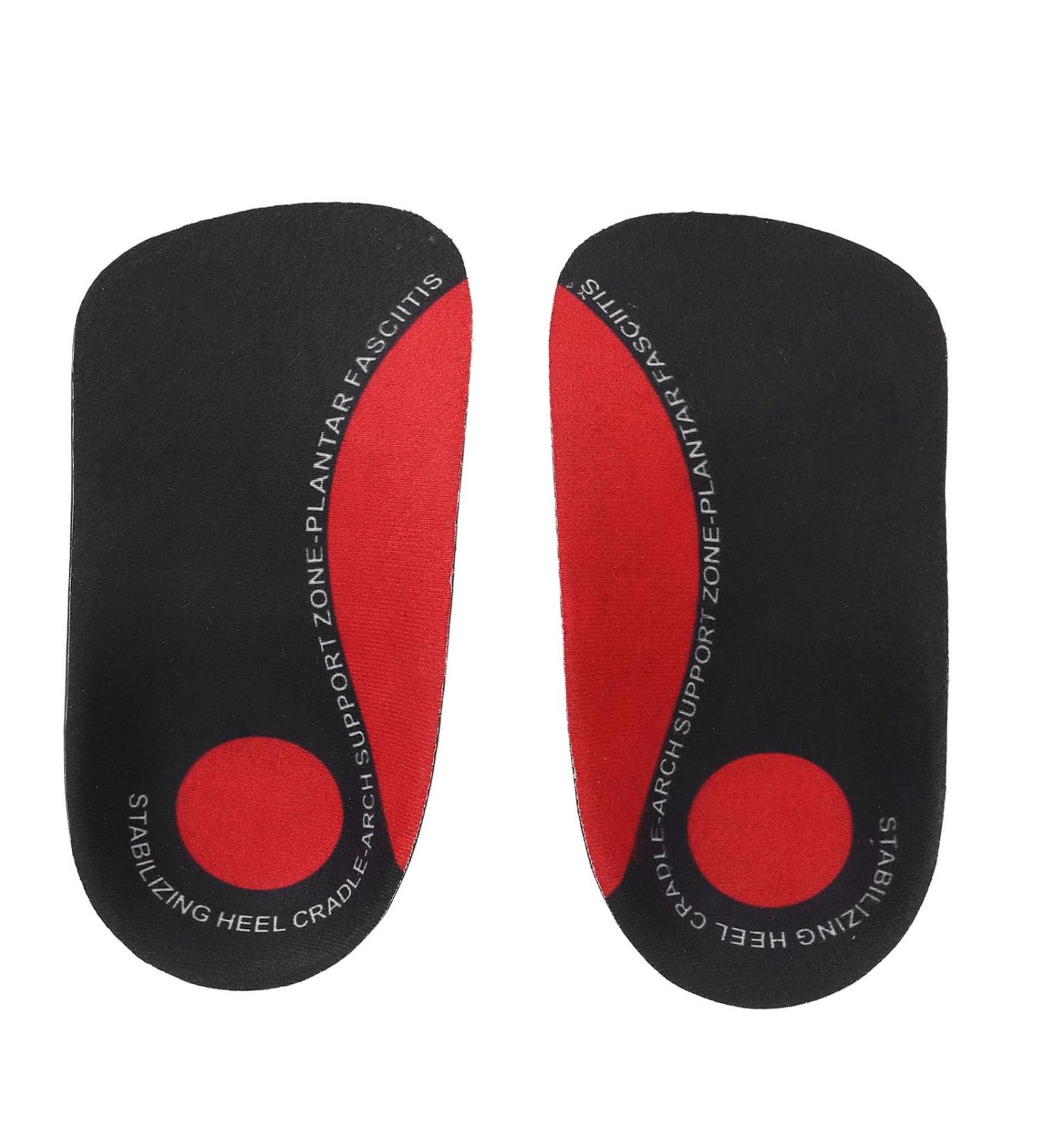 Buy Flat Foot Arch Support Pads - Sweat-Wicking Orthotic Insoles for Plantar Fasciitis Relief for Men & Women (L 43-46 - Buy Online on GoSupps.com