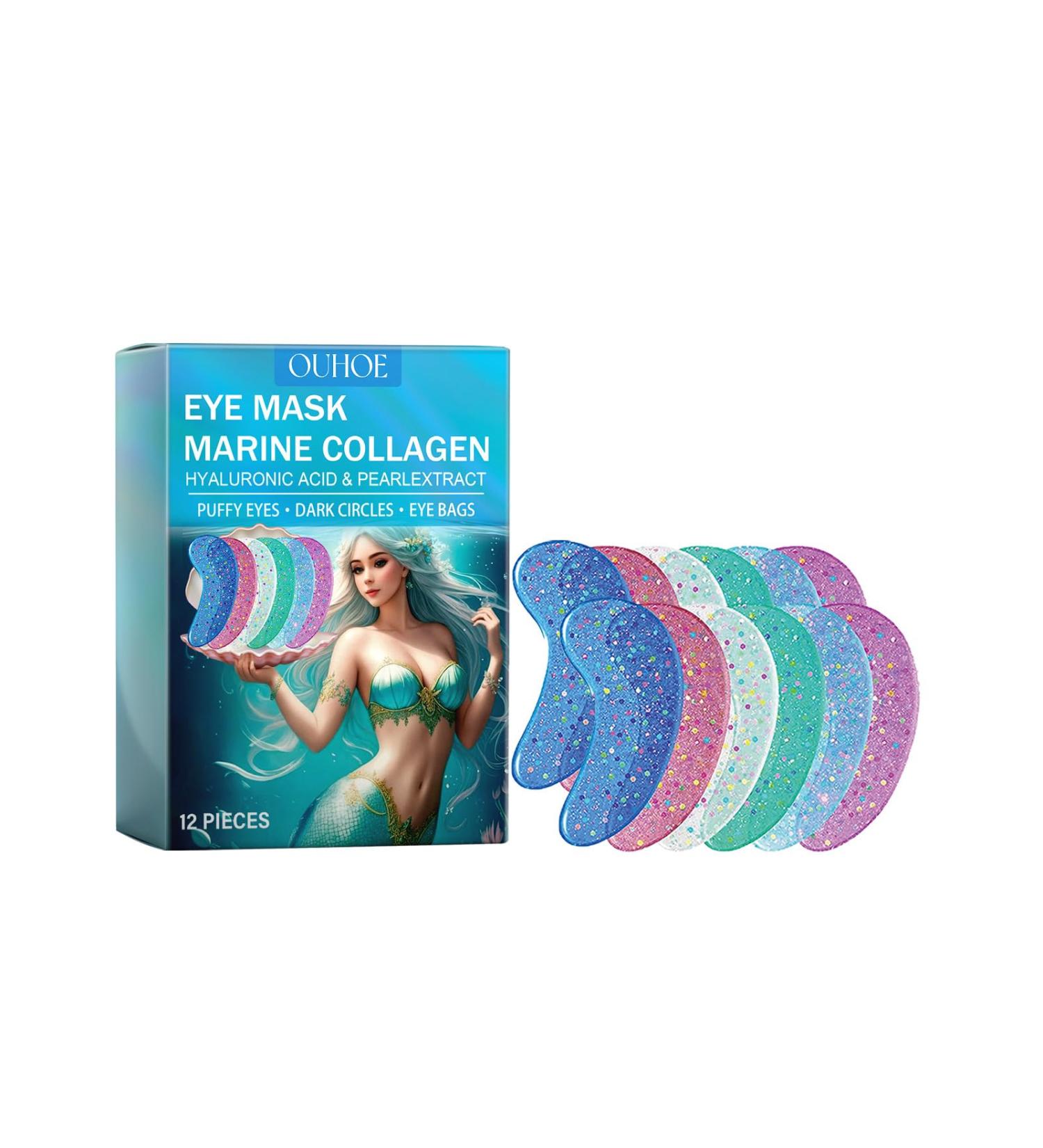 ISBEAUSOLS Hydrating and moisturizing collagen eye mask