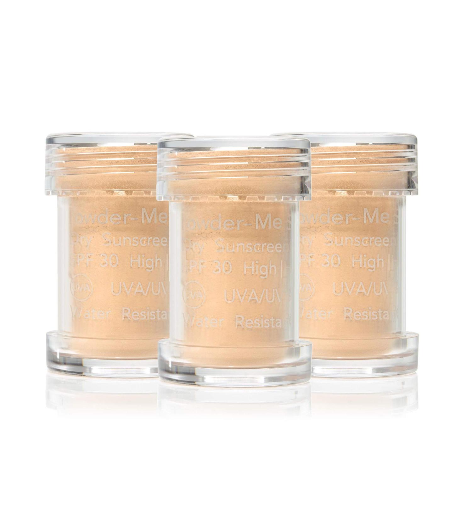 Jane Iredale Powder-Me SPF Brush - Tanned - 3er Refill | International Shipping Available - Buy Online on GoSupps.com