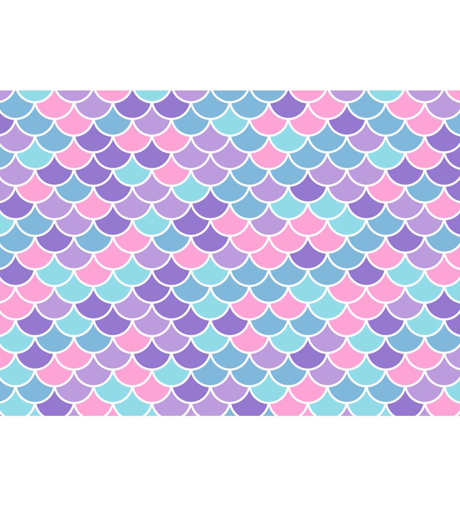 Mermaid Scale Print A4 Cake Wrap/Cake Ribbon Cake Topper wafer/icing (wafer paper) Rice Paper