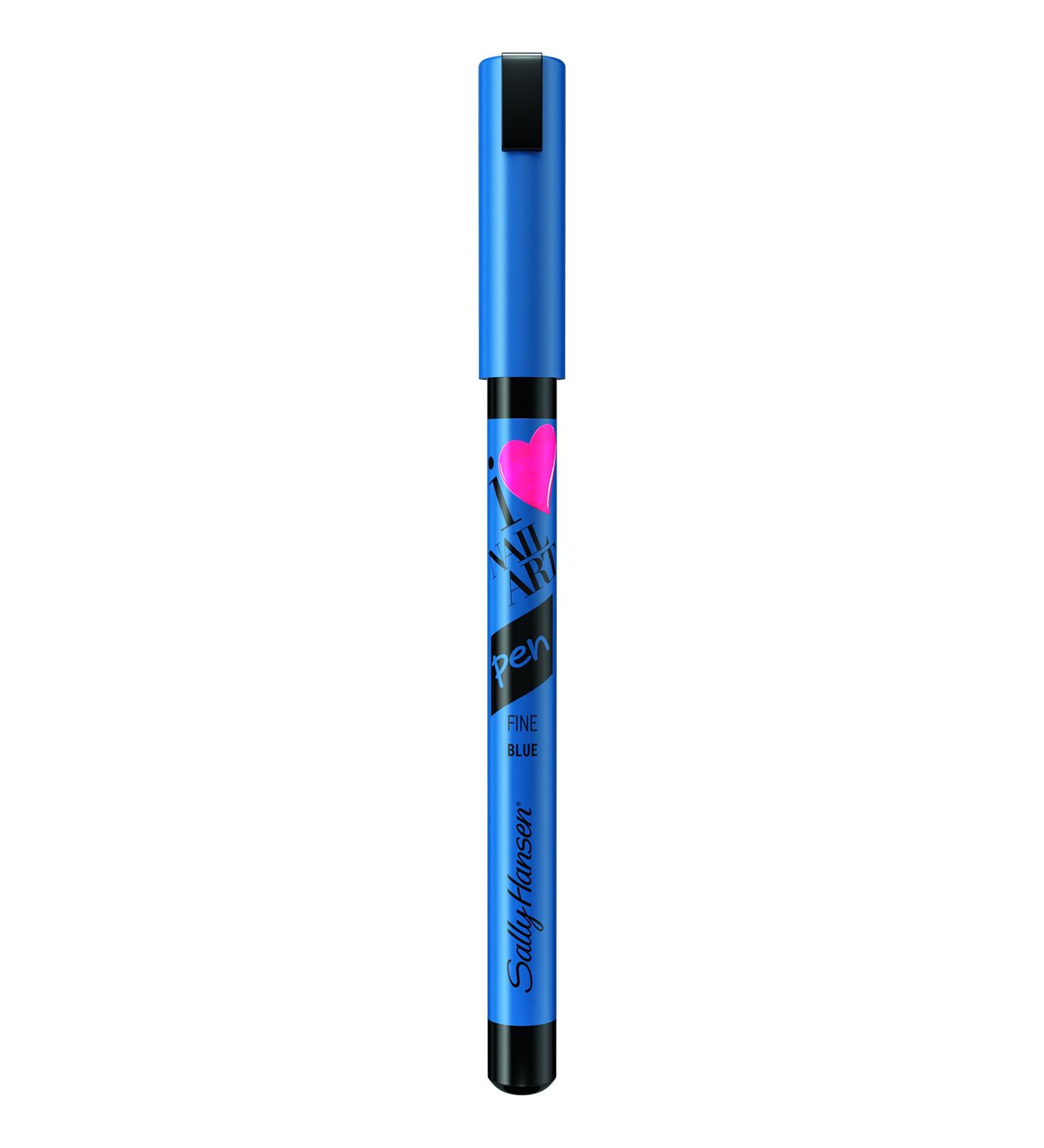 Sally Hansen Nail Art Pens Blue 430 - 0.04 fl oz | Easy-to-Use Nail Design Tool - Buy Online on GoSupps.com