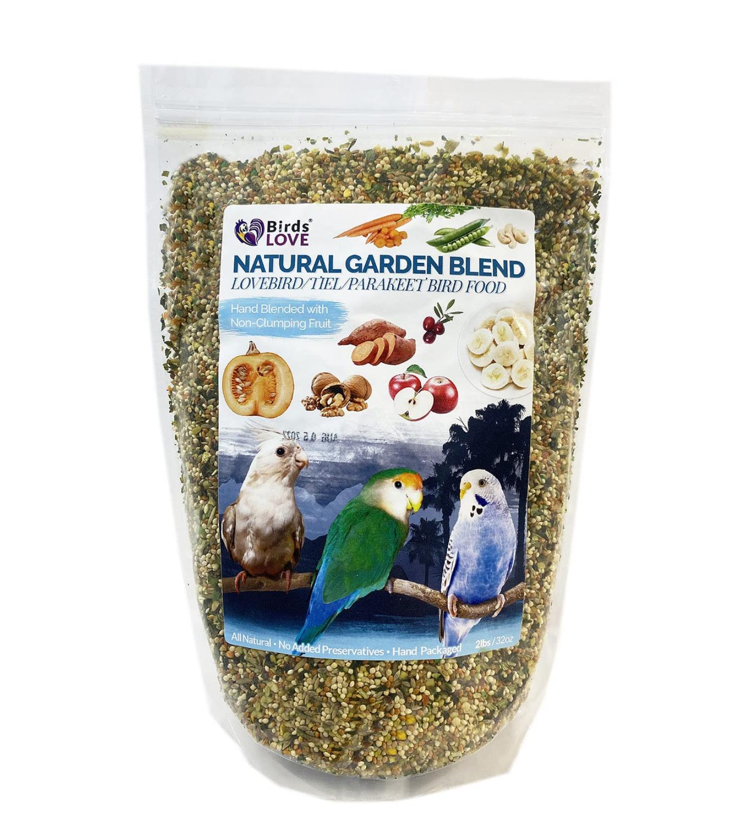 Birds LOVE All Natural Garden Blend 2lb - Small Birds - Pack of 1 - Buy Online on GoSupps.com