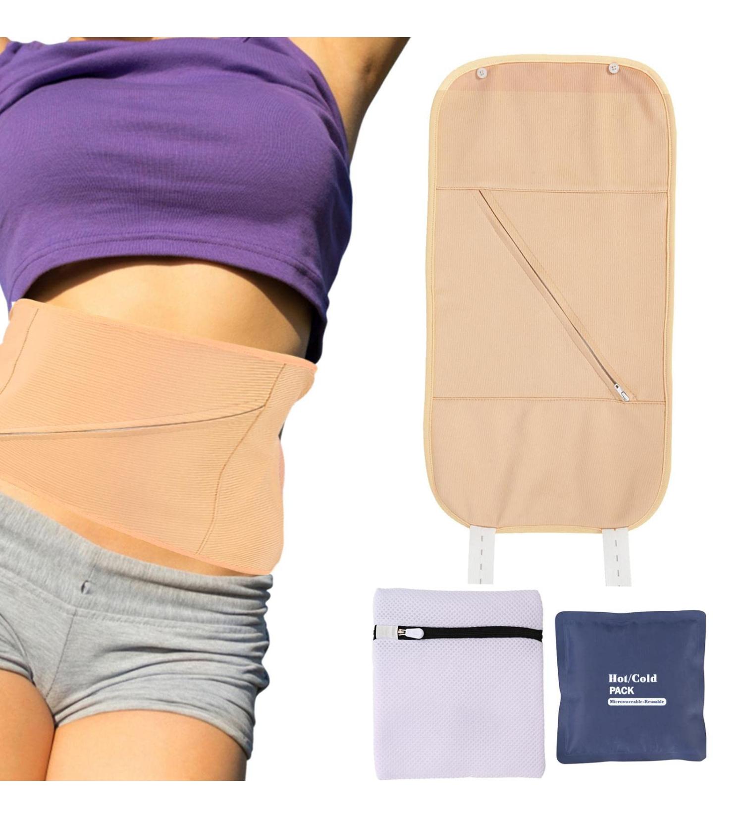 Castor Oil Pack Compress - Natural Liver Pack Wrap for Sleeping Castor Oil Packs for Liver Castor Oil Pack Compress with Adjustable Strap - Buy Online on GoSupps.com