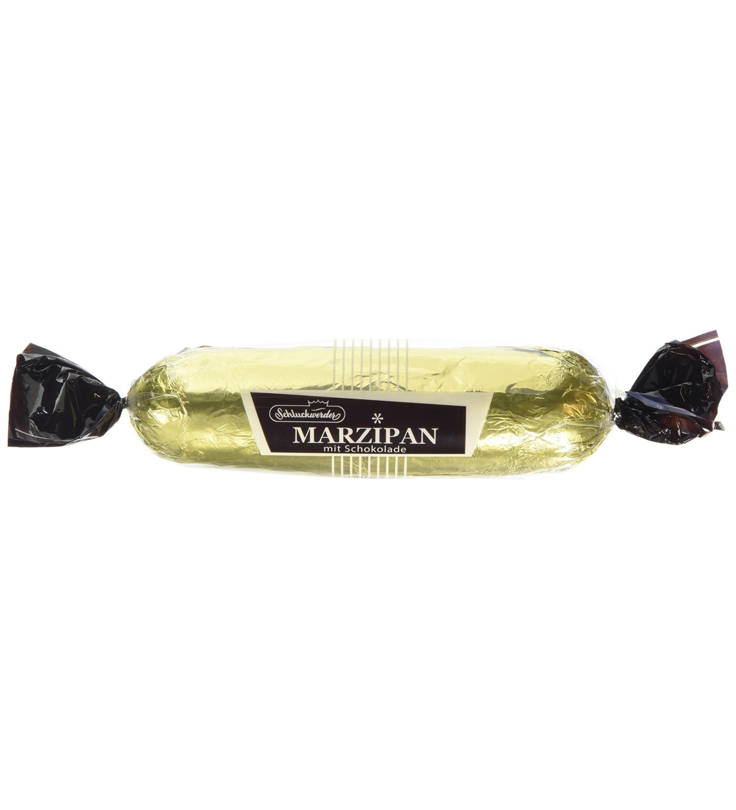 Schluckwerder Dark Chocolate Coated Marzipan 200g 1