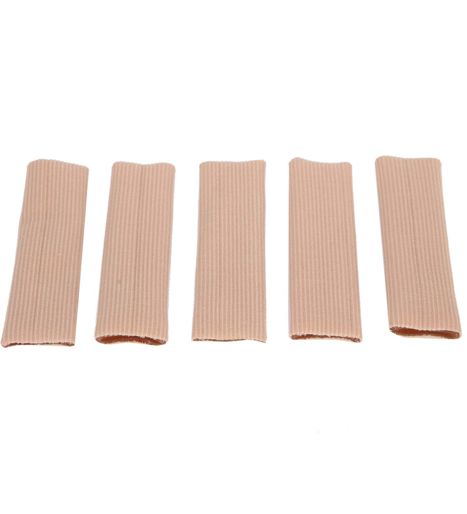5pcs Toe Protection Caps - Soft Breathable PU Gel Toe Tubes for Pedicure & Finger Separation - Buy Online on GoSupps.com