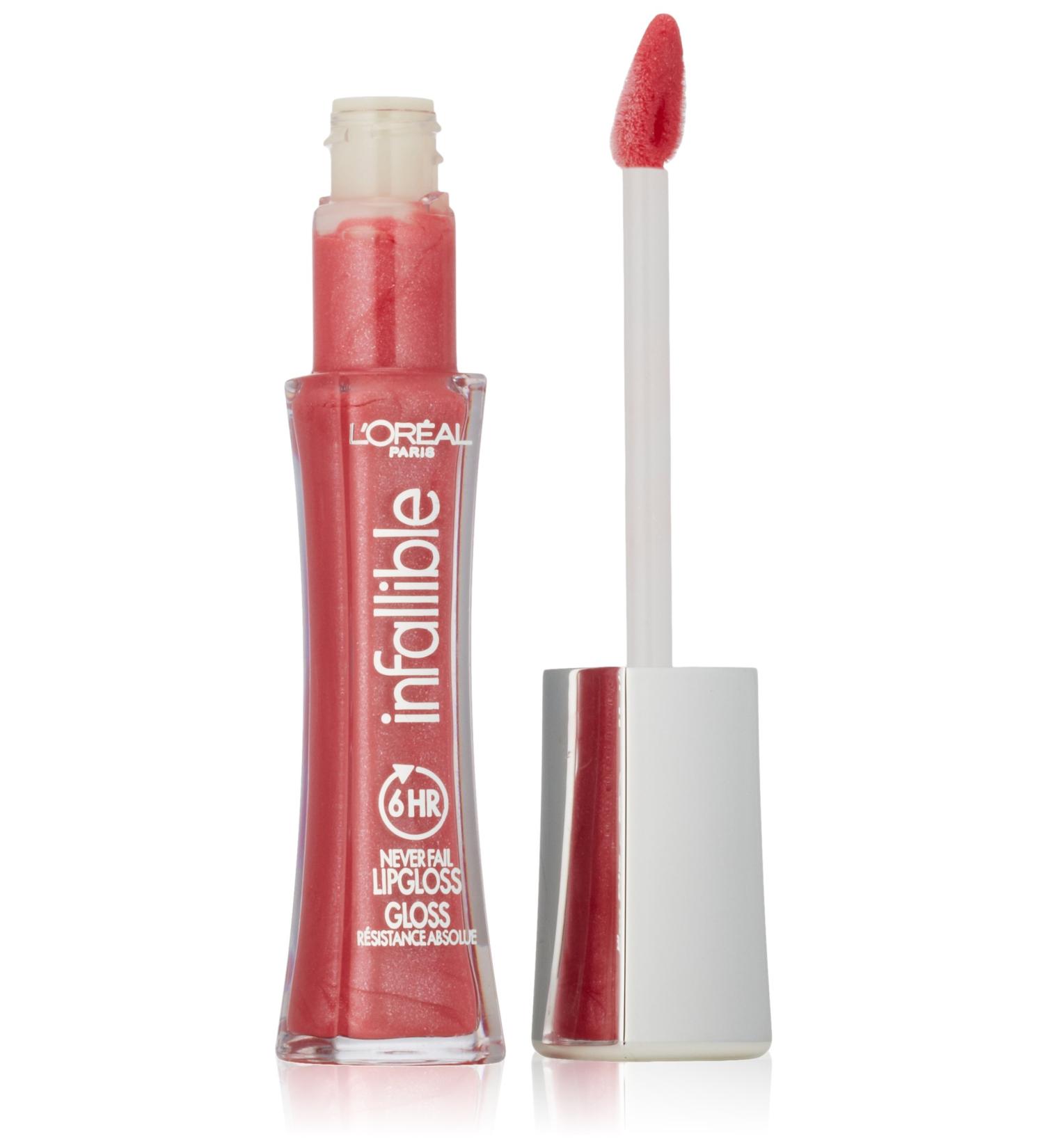 L'Oreal Infallible 8HR Pro Gloss 125 Bloom 0.21 fl oz (6.3 ml)