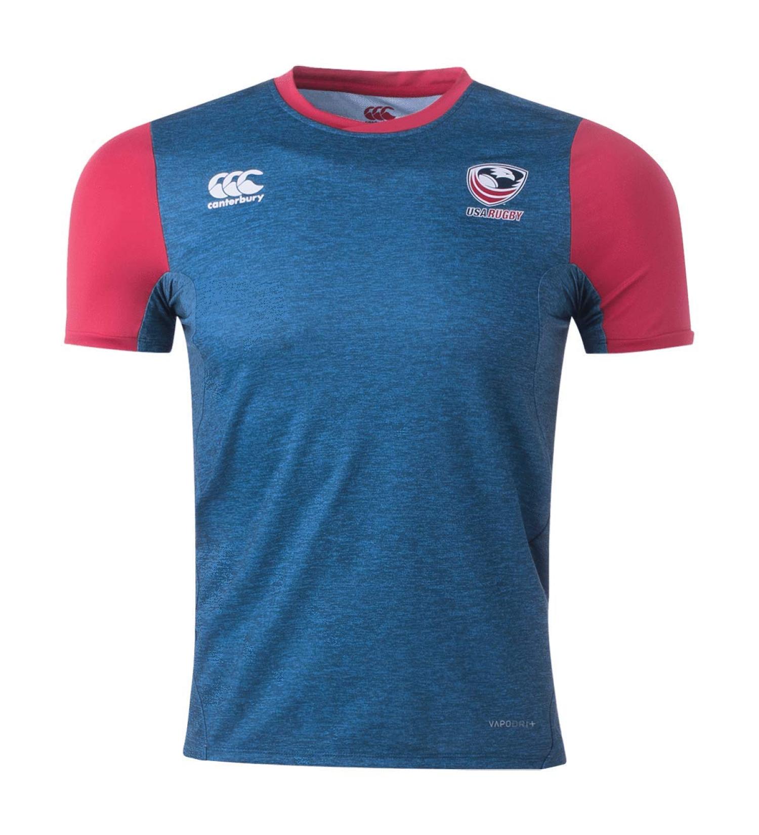 Canterbury USA Rugby Vapodri Drill T-Shirt - Large | Official Online Retailer - Buy Online on GoSupps.com