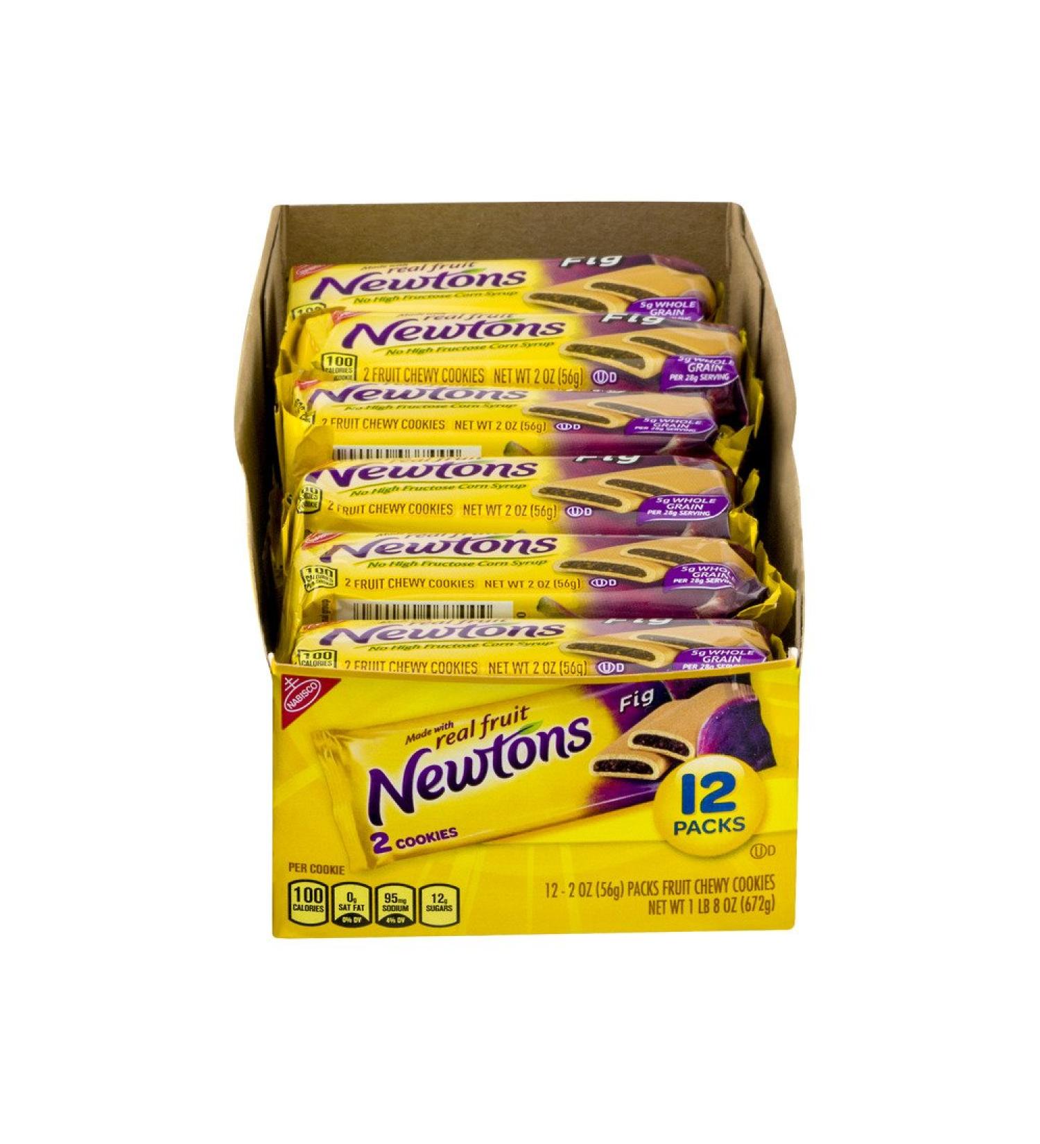 Nabisco Fig Newtons Chewy Cookies 2 oz (Pack of 12) - Delicious Fig Treats - Buy Online on GoSupps.com