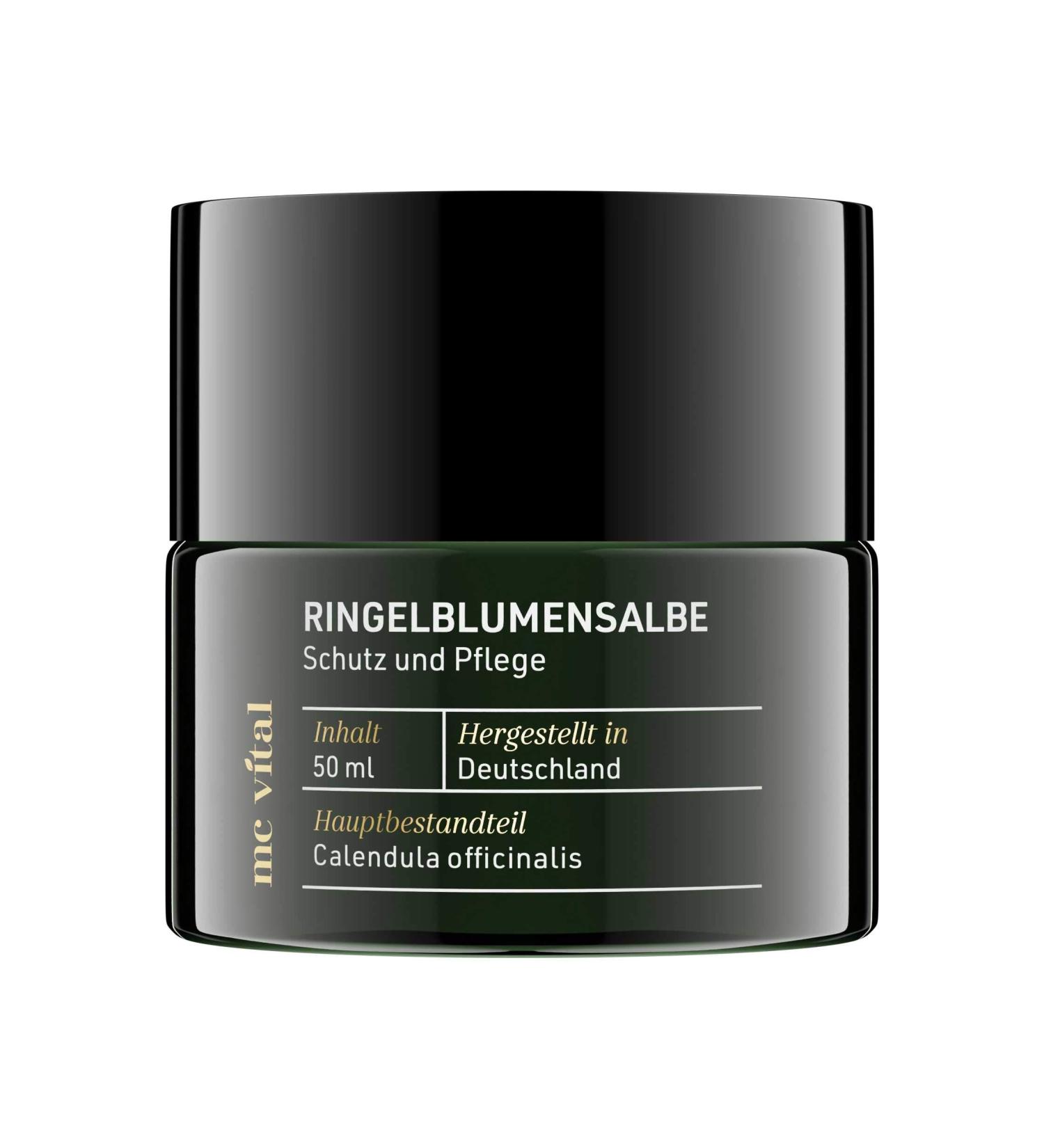 Vitabay McVital Calendula Officinalis Moisturizing Body Oil 50ml - Calendula Oil Grape Seed Oil/OPC Beeswax Vitamin E - 100% Natural Moisturizing and Protective Oil - Buy Online on GoSupps.com