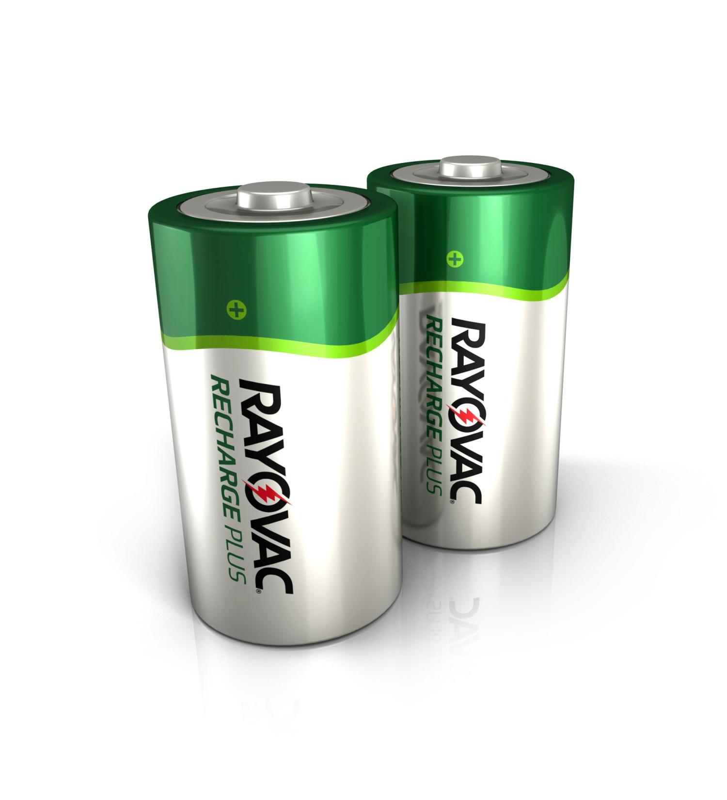Rayovac Rechargeable D Batteries - High Capacity 2 Count Pack | Buy Internationally - Buy Online on GoSupps.com