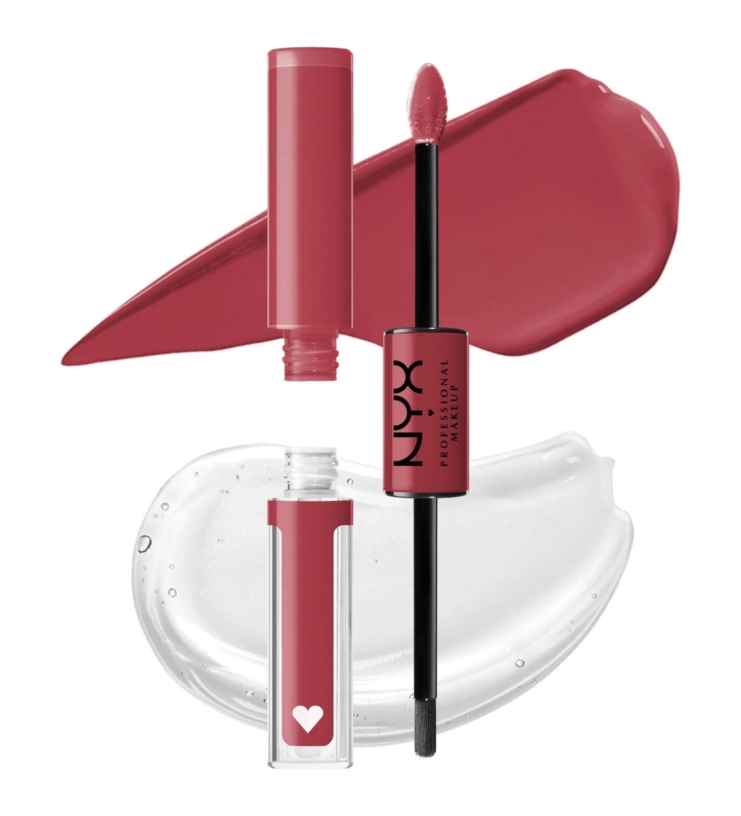 NYX Lip Gloss - High Pigment, Long Lasting, No Transfer Shine (Movie Maker) - Buy Online on GoSupps.com
