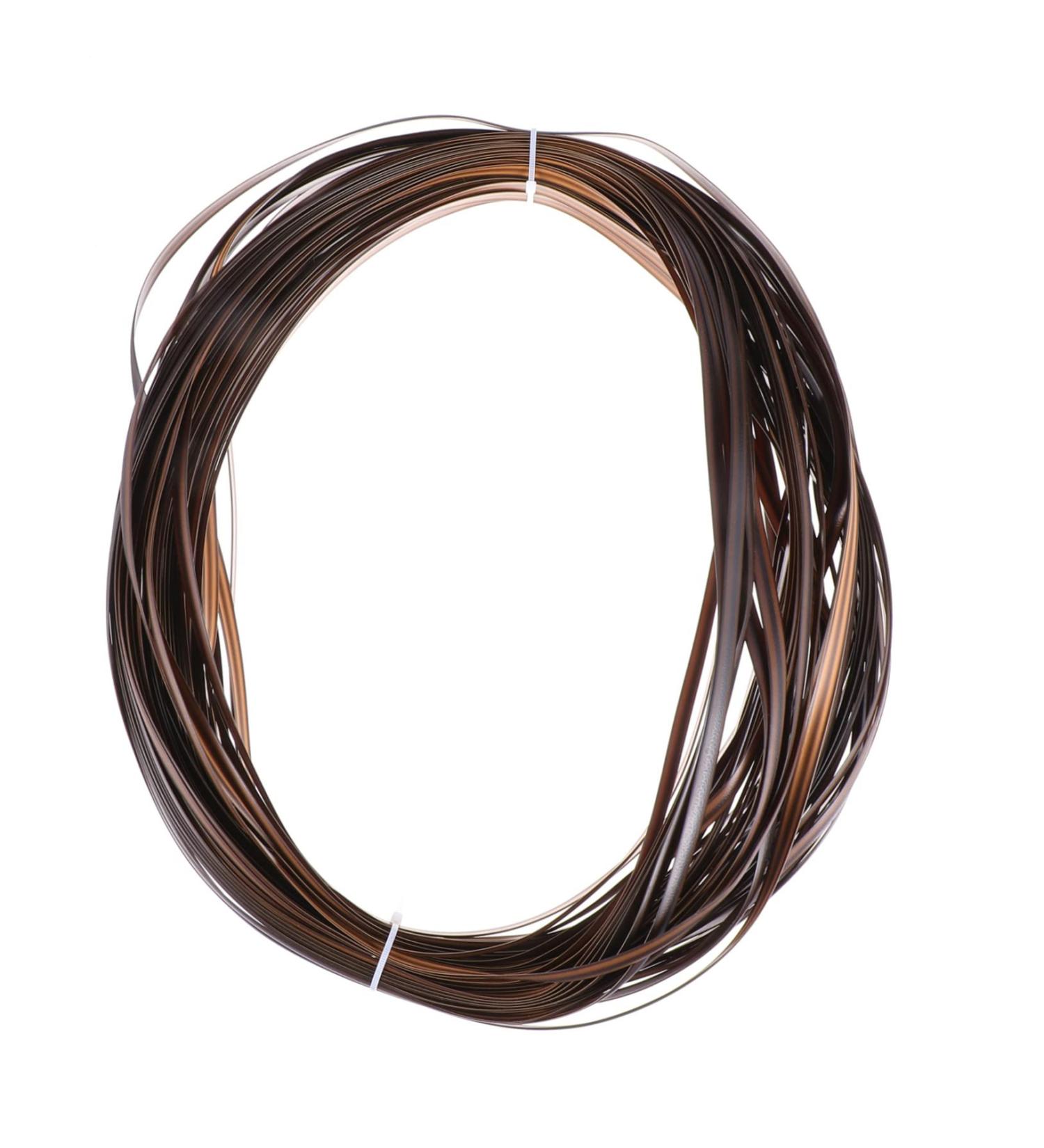 Yardenfun Pe Flat Rattan Plastic Baskets Rattan Furniture Repair Material Rattan Furniture Weaving Material or Brown 1X6000CM - Buy Online on GoSupps.com