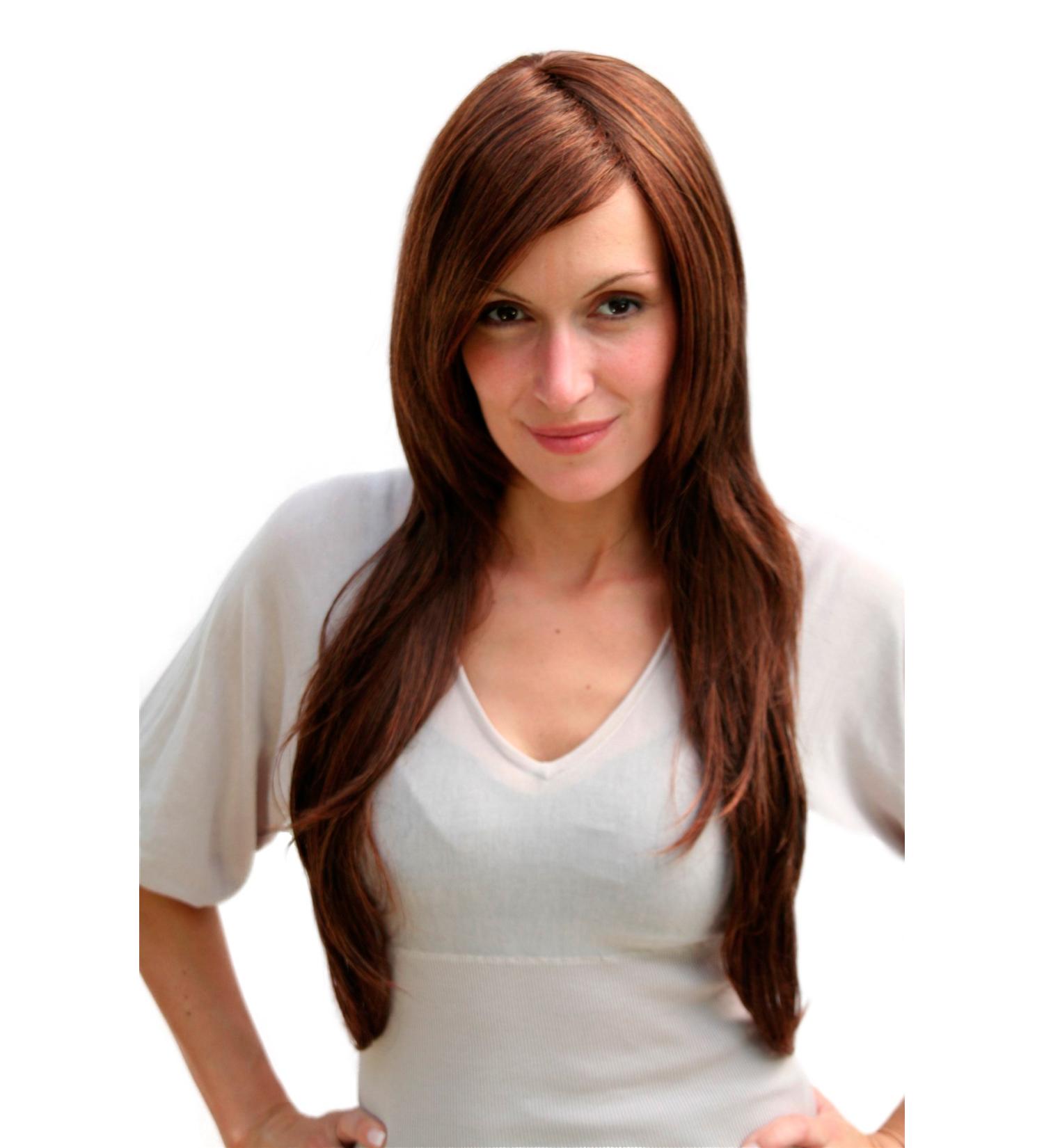 WIG ME UP 3110-340B: Long Brown Mix Layered Wig - 75 cm | Premium Quality International Shipping - Buy Online on GoSupps.com