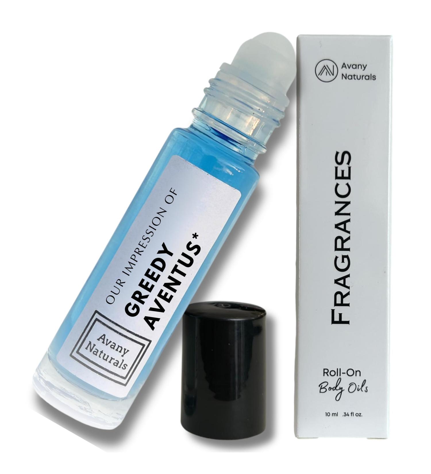 Cologne Oil for Men - Roll on Body Perfume Long Lasting Scent Travel Size Oil Based Parfum Type Fragrance in Sleek Glass Bottle for Man (10 ml CreedAventus-Type) - Buy Online on GoSupps.com