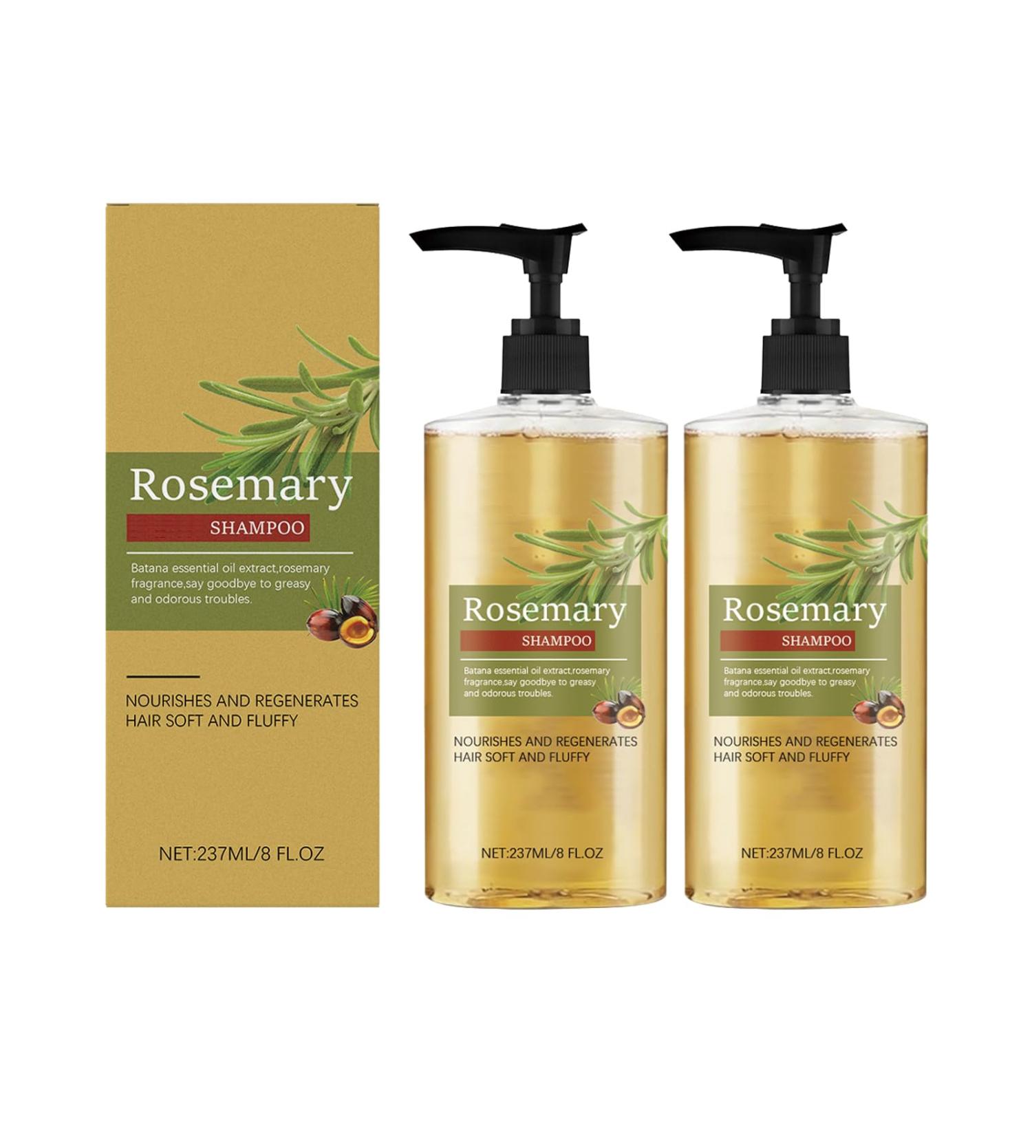 Shampooing l'huile de romarin - shampooing de croissance des cheveux avec de la biotine et de la k ratine apaise le cuir chevelu r pare les cheveux contr le les pellicules et nourri (2) - Buy Online on GoSupps.com