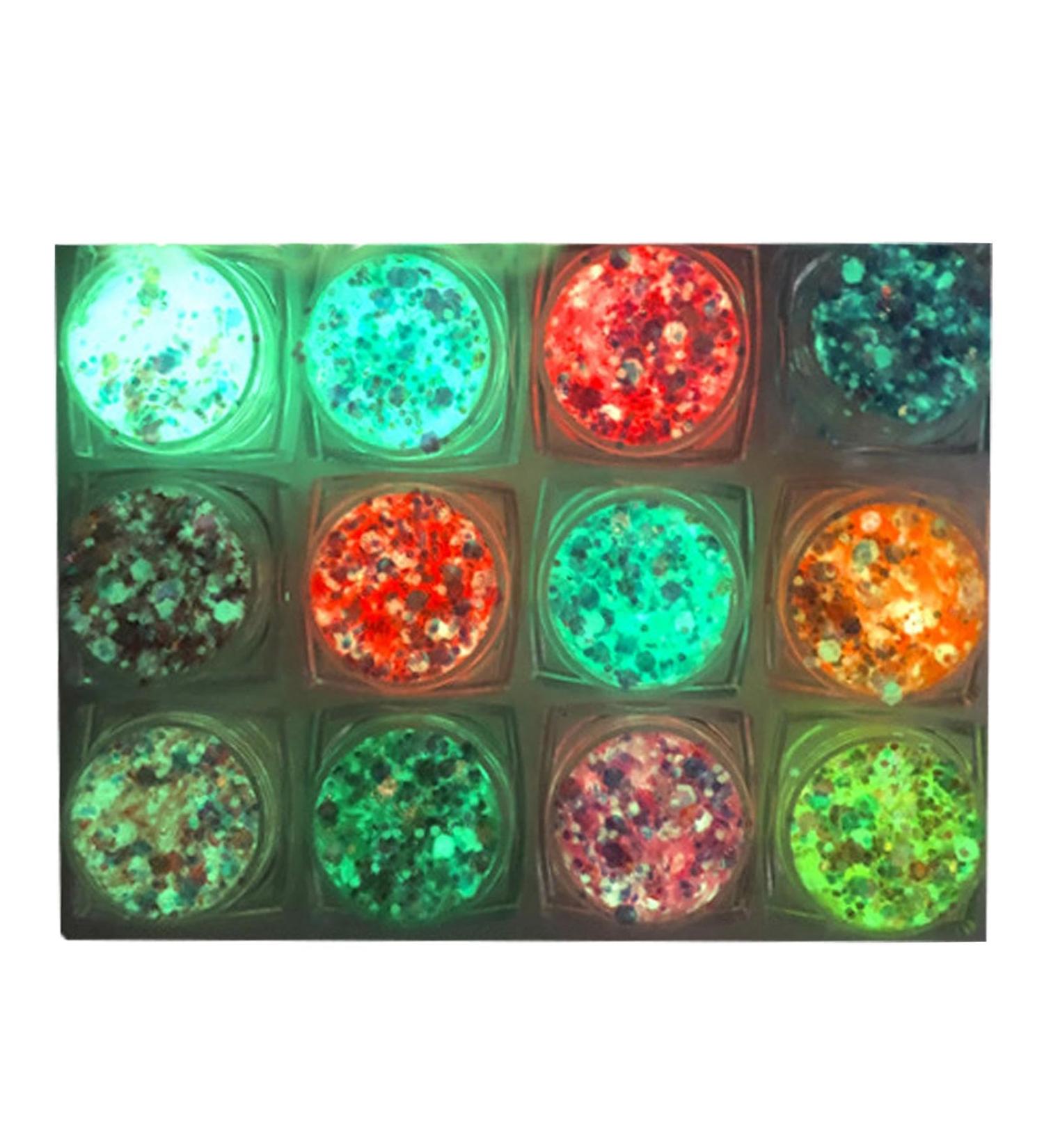 Glitter Body Gel Glitter Face Gel | Long-Lasting Shimmering Lotion in 12 Colors Elegant Nail Lip Gel Glitter Liquid Eyeshadow Cosmetic Gel Makeup - Buy Online on GoSupps.com