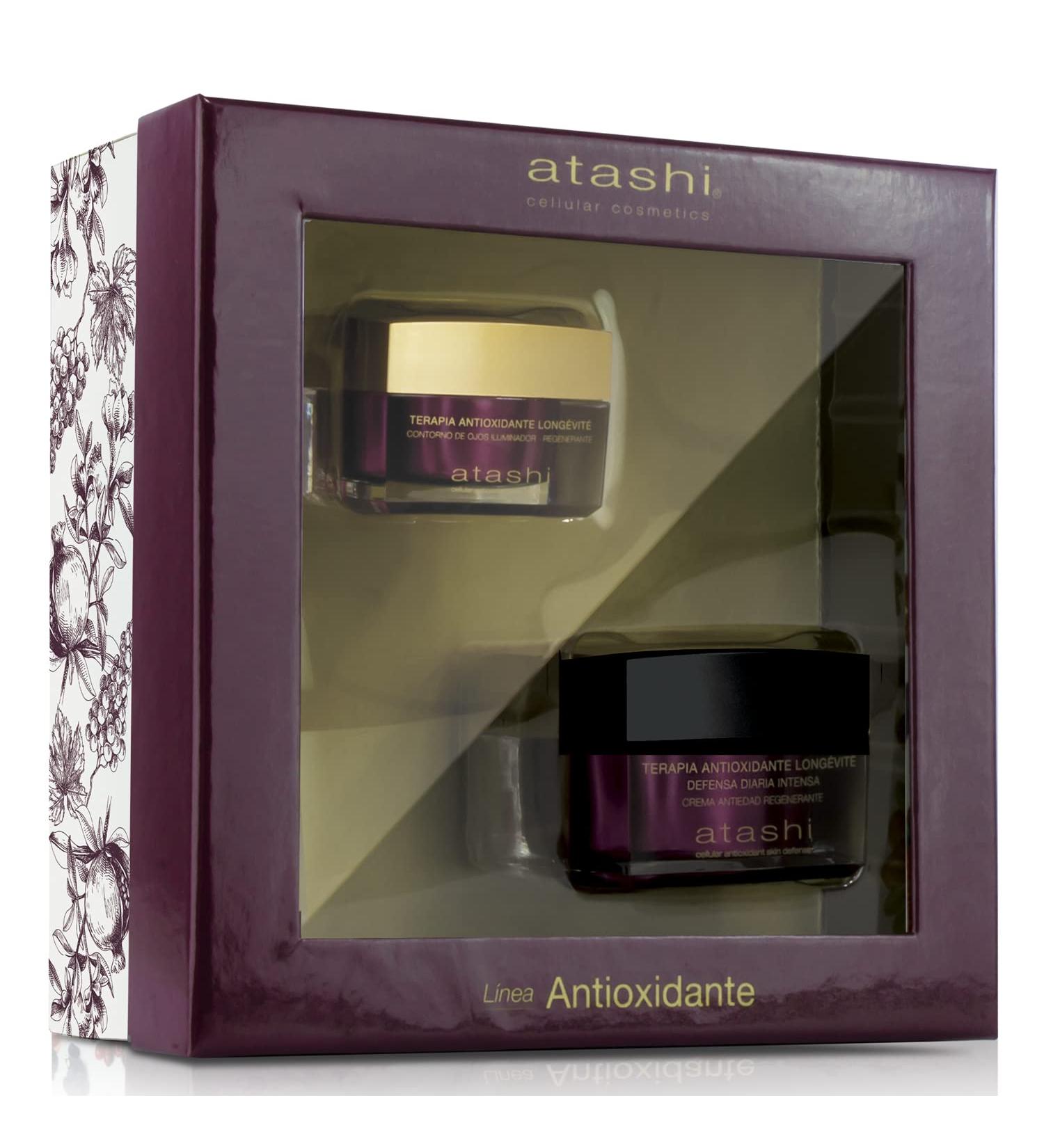 Phergal Laboratorios Atashi Beauty Chest Ritual Antioxidant Moisturizing day + eye contour - Buy Online on GoSupps.com