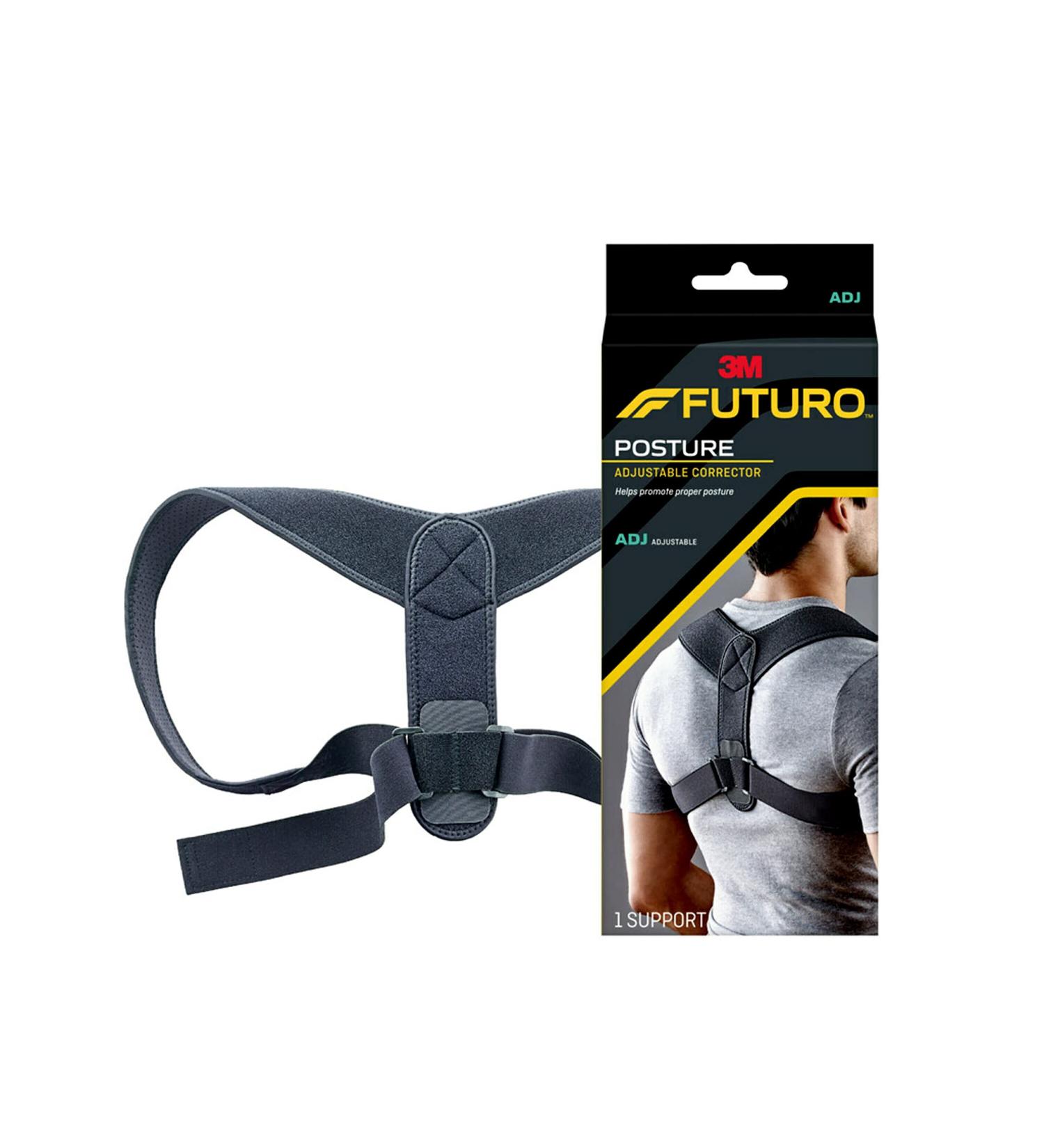 FUTURO Posture Corrector for Men and Women - Doctor Developed, Adjustable Back Support for Better Posture - Buy Online on GoSupps.com