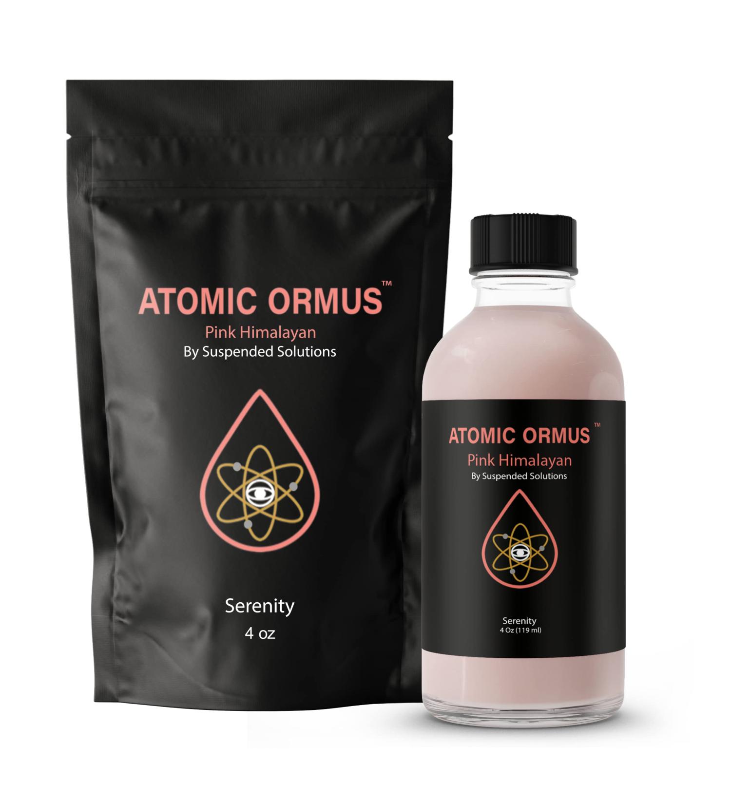 Suspended Solutions Atomic ORMUS 4oz Pink - Monoatomic Gold Memory Aid - Energetically Enhanced Rejuvenating Formula for Energy, Stamina, Vitality - Gold Platinum Iridium - Buy Online on GoSupps.com