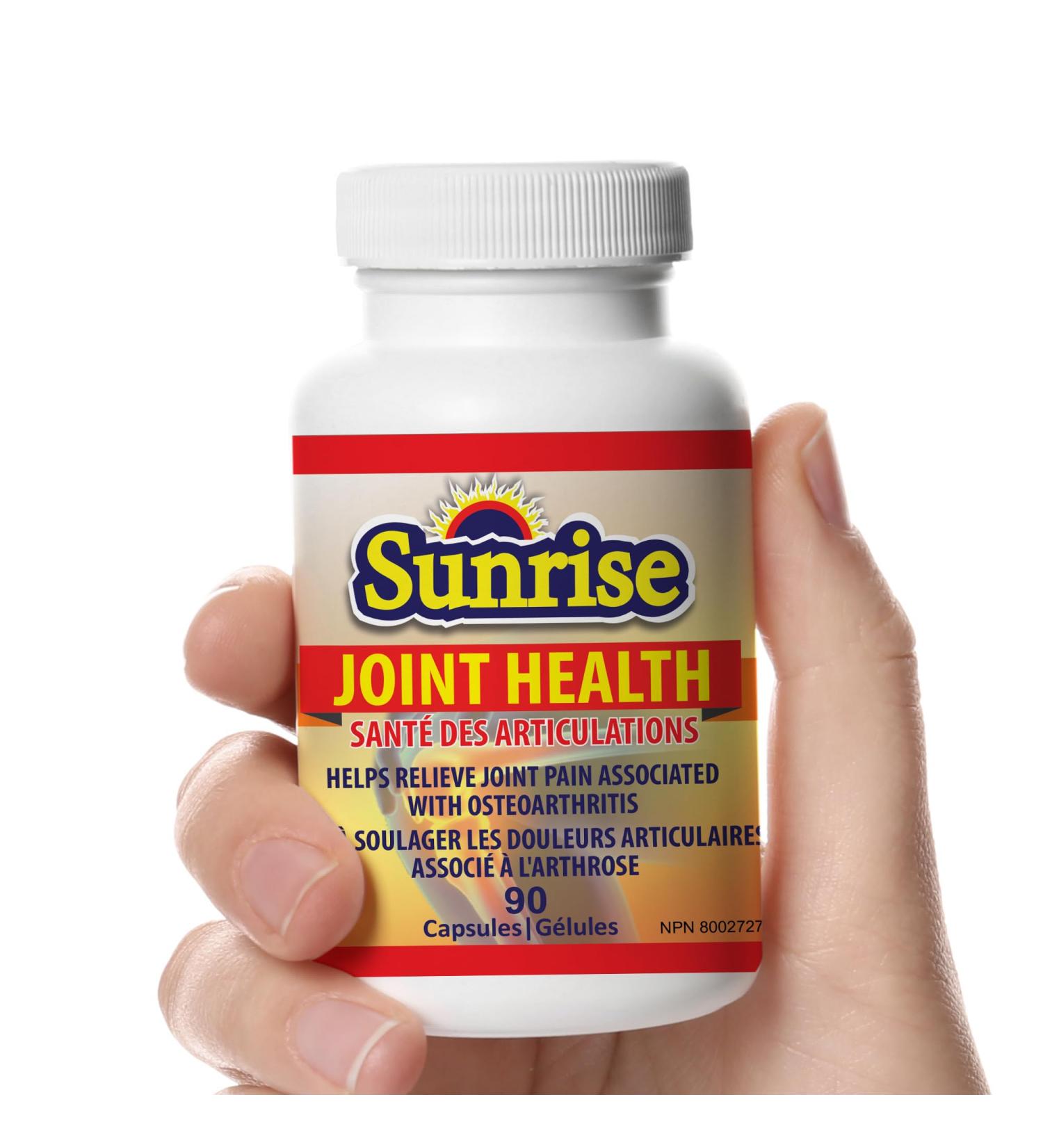 Sunrise Apothecary Joint Health Optimum Levels of Glucosamine Chondroitin and MSM Joint Muscle Supplements 90 Glucosamine and Chondroitin Capsules - Buy Online on GoSupps.com