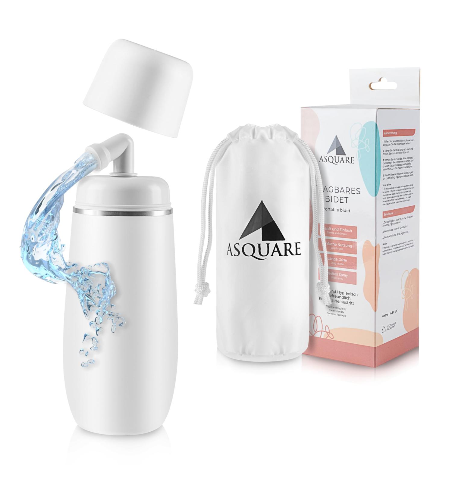 Travel Gadgets: Portable Bidet Po Shower & Peri Bottle for Hygiene on the Go - Safe Intimate Care for Adults - Buy Online on GoSupps.com