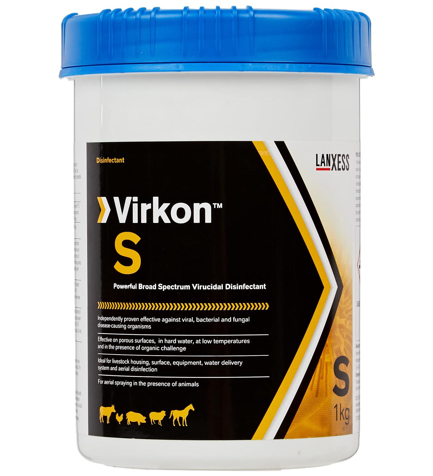 CHUWPI Virkon S Broad Spectrum Disinfectant 1 kg - Buy Online on GoSupps.com