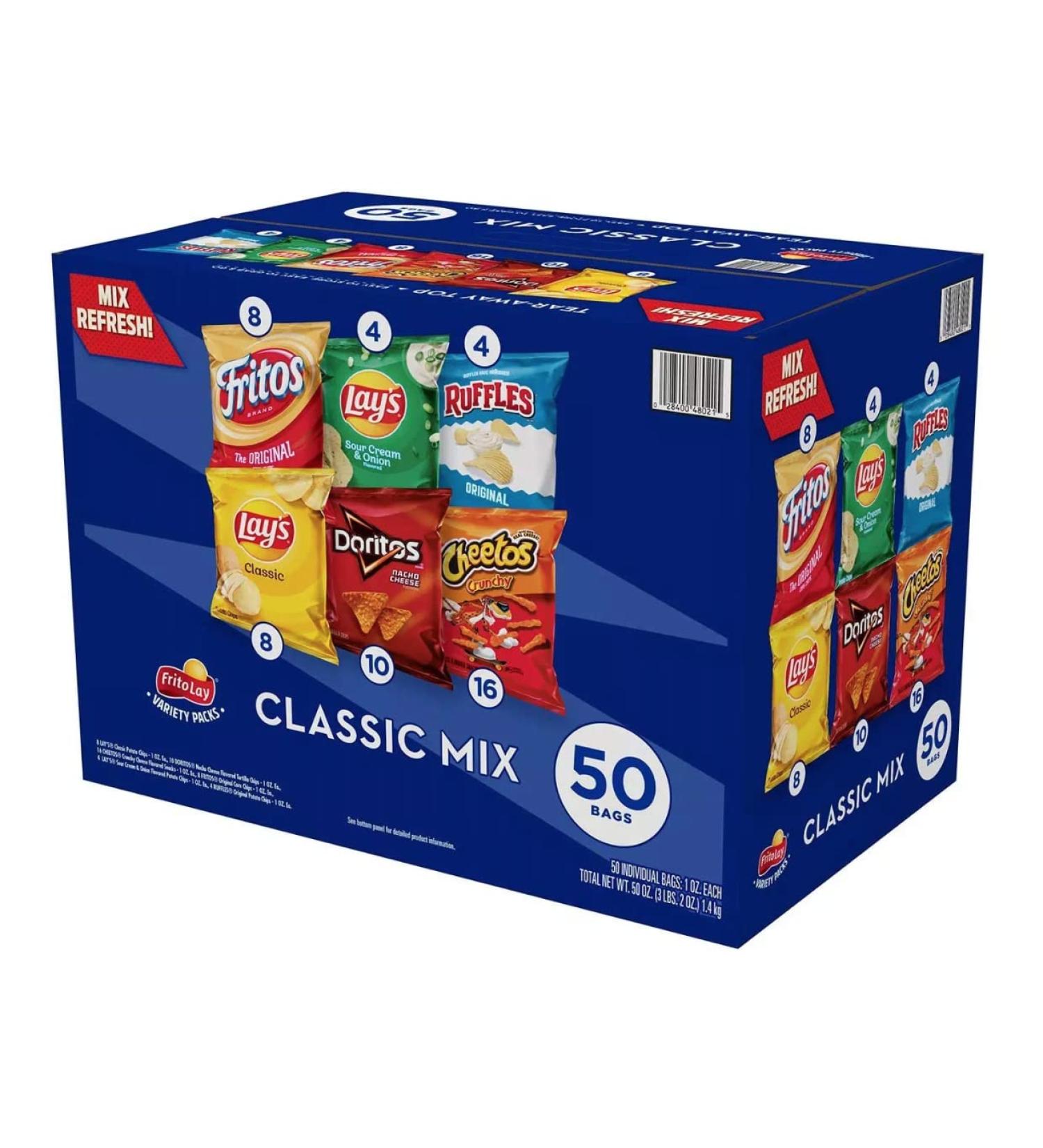 Frito Lay Classic 50 bags