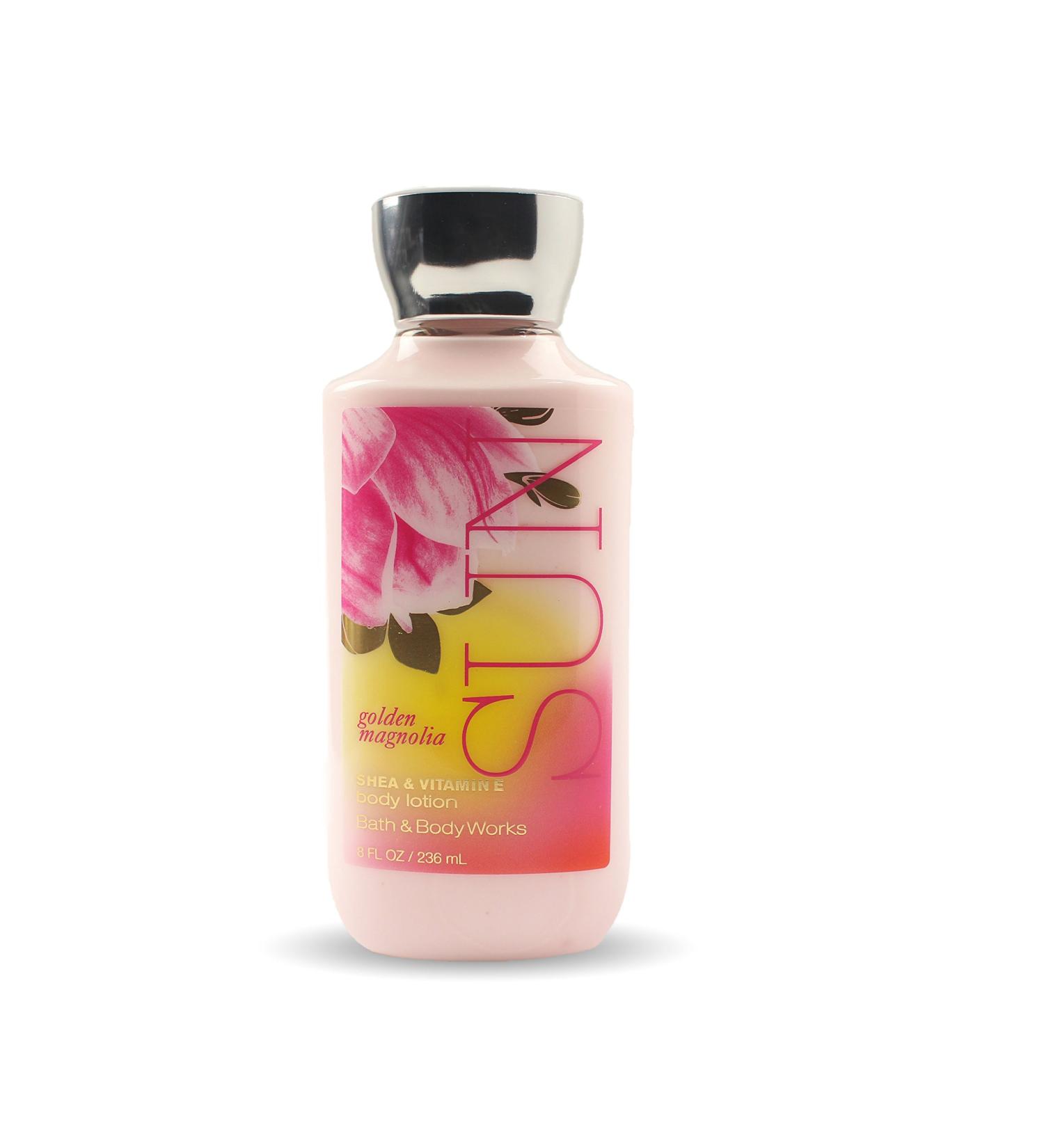Bath & Body Works Golden Magnolia SUN Body Lotion 8 fl oz / 236 mL (8 ounces)