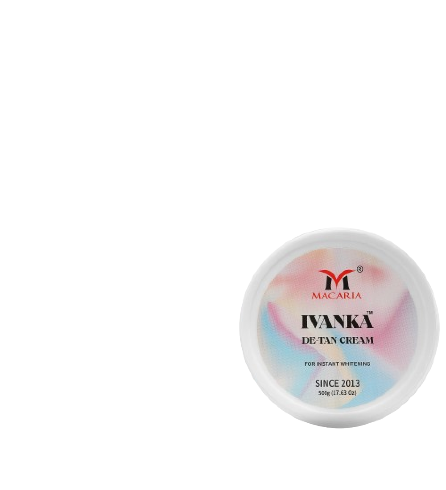 Macaria Ivanka DE-Tan Face Cream for Men & Women for Professional Tan Removal for Instant Skin Whitening & Brightening with 3-in-1 Cleanser Scrub Mask for Saloon like Result for Men & Women 500g - Buy Online on GoSupps.com