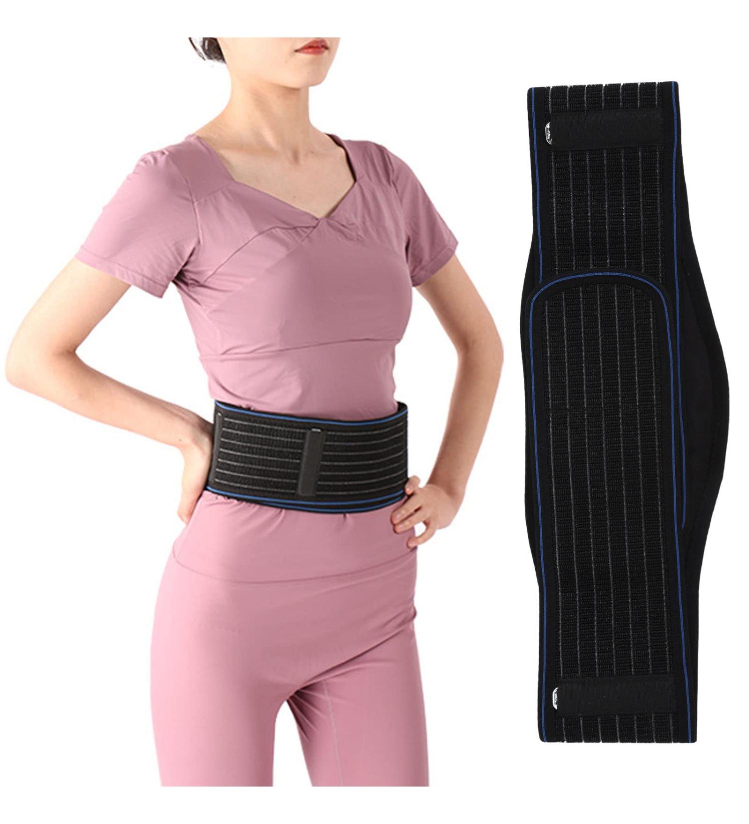 Sonew Lumbar Support Back Brace - Breathable Adjustable Waist Support for Pain Relief Sciatica & Herniated Disc - Buy Online on GoSupps.com